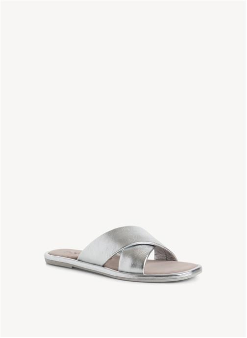Tamaris Mules 1-27130-44 femme argent