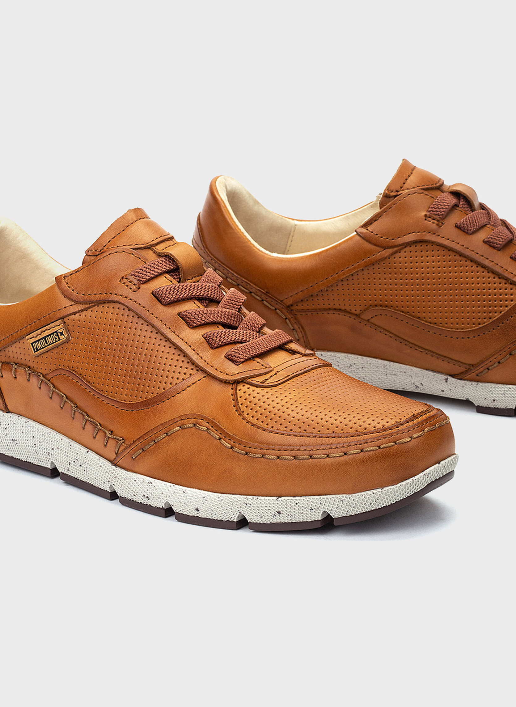 Baskets basses FUENCARRAL homme marron Pikolinos Baskets basses FUENCARRAL homme marron Cognac