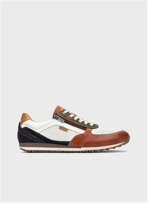 Pikolinos Baskets basses LIVERPOOL homme argent