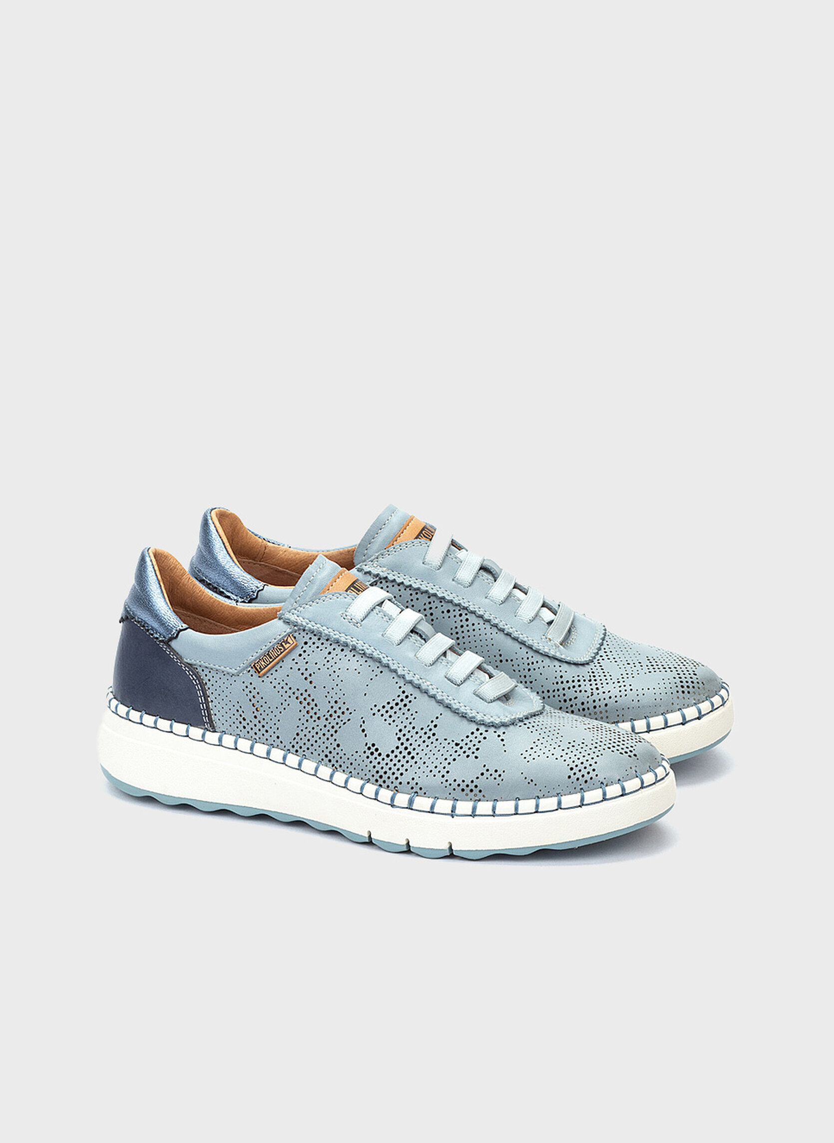 Baskets basses ARENAS femme bleu Pikolinos Baskets basses ARENAS femme bleu Bleu clair