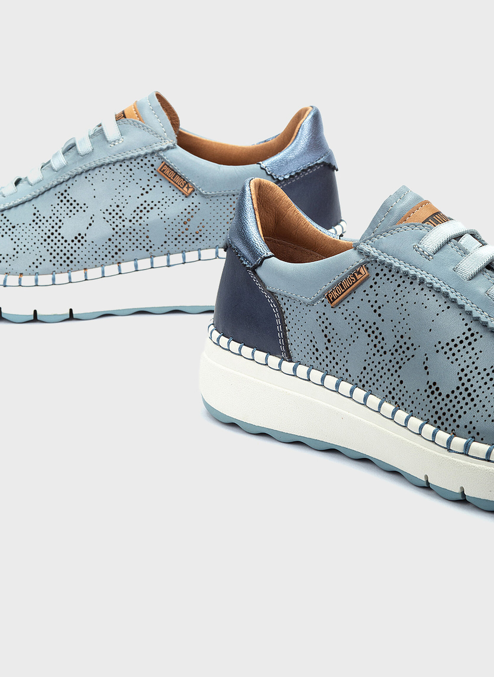Baskets basses ARENAS femme bleu Pikolinos Baskets basses ARENAS femme bleu Bleu clair
