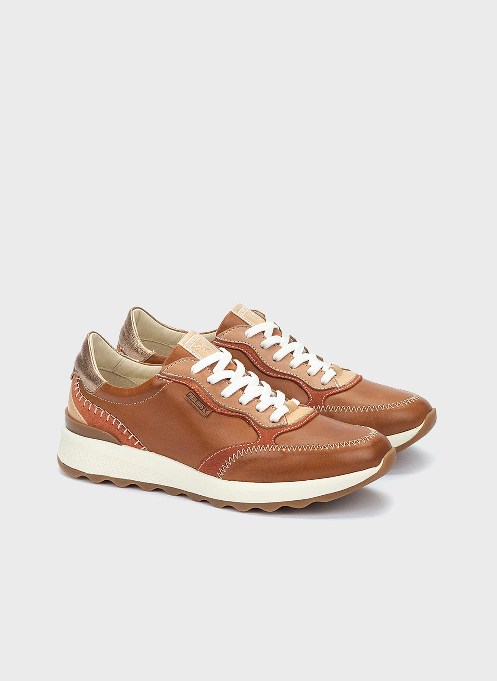 Baskets basses ARRECIFE femme marron Pikolinos Baskets basses ARRECIFE femme marron Cognac