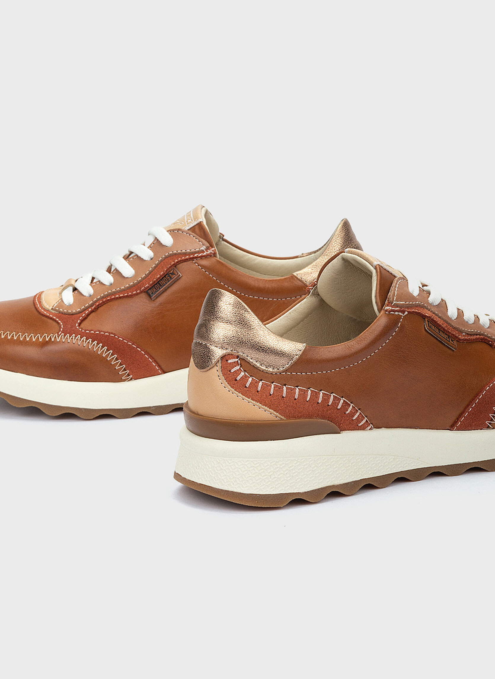 Baskets basses ARRECIFE femme marron Pikolinos Baskets basses ARRECIFE femme marron Cognac