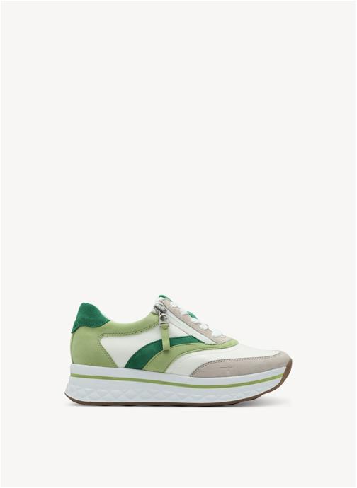 Tamaris Baskets basses vert