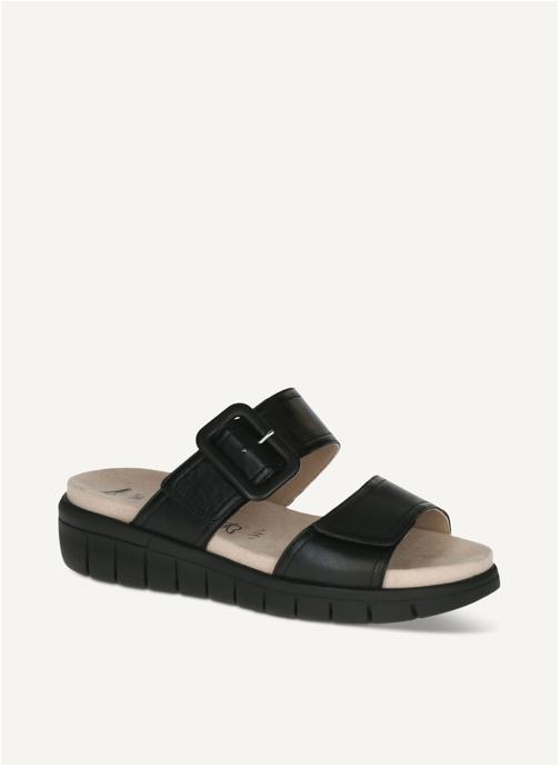 Caprice Mules 9-27203-44 femme noir