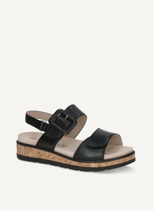 Caprice Sandales 9-28714-44 femme noir