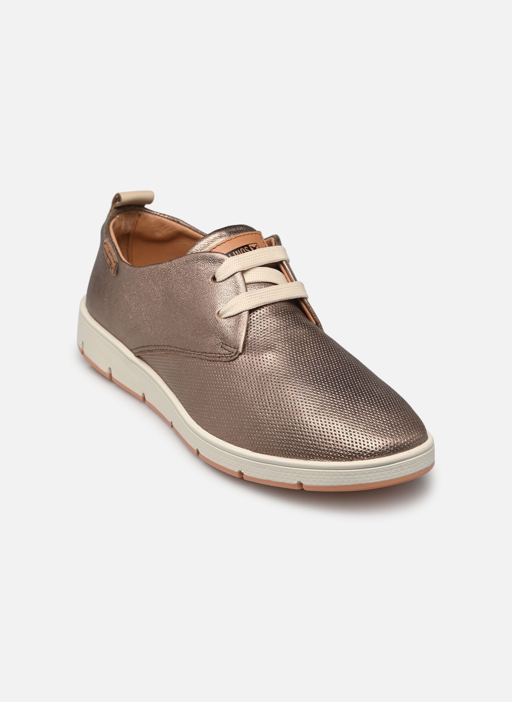 Derbies MADRID W8A-4877C1 femme argent Pikolinos Derbies MADRID W8A-4877C1 femme argent STONE