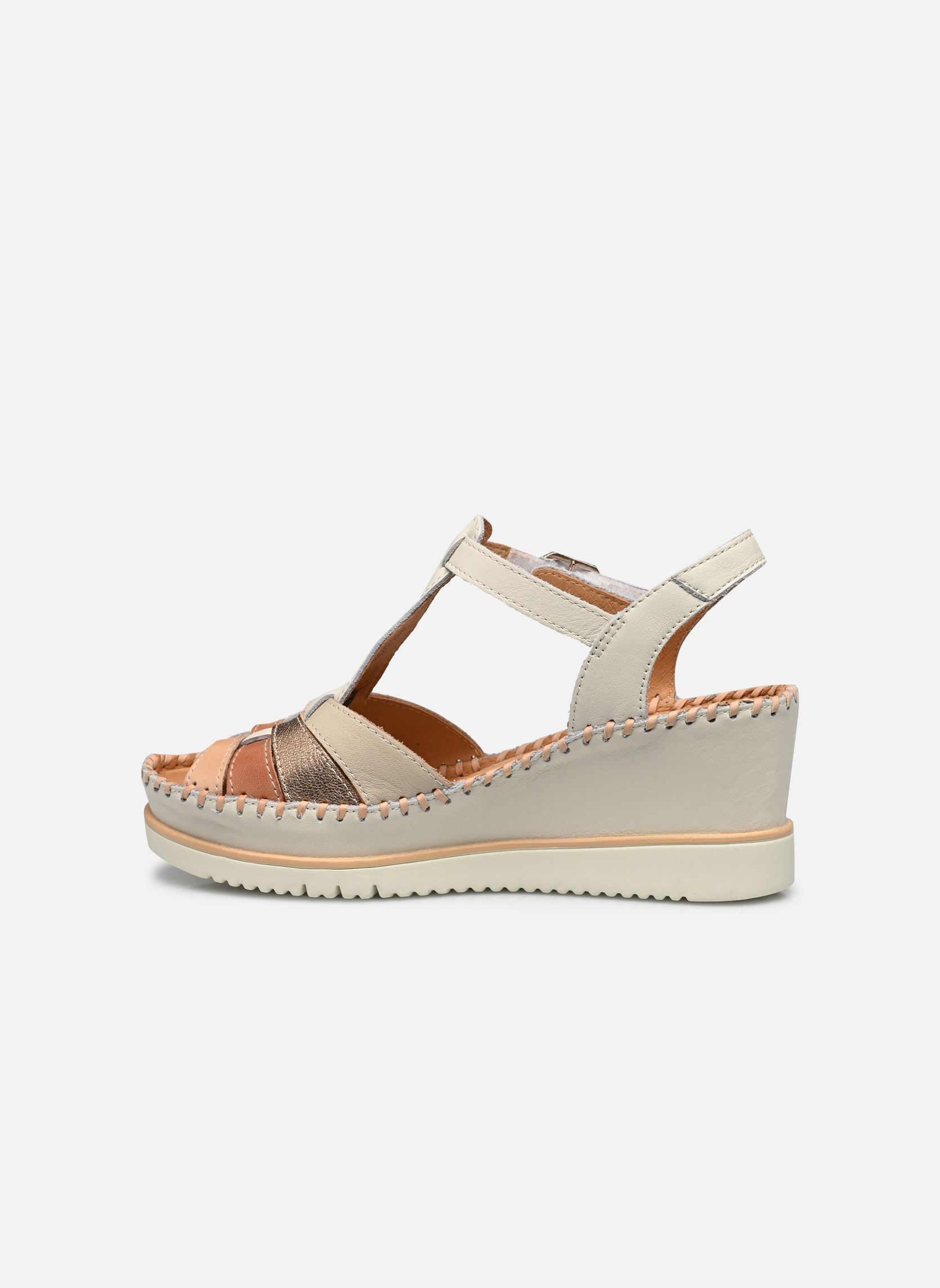 Sandales compensées et plateformes AGUADULCE W3Z-1836C1 femme blanc Pikolinos Sandales compensées et plateformes AGUADULCE W3Z-1836C1 femme blanc NATA