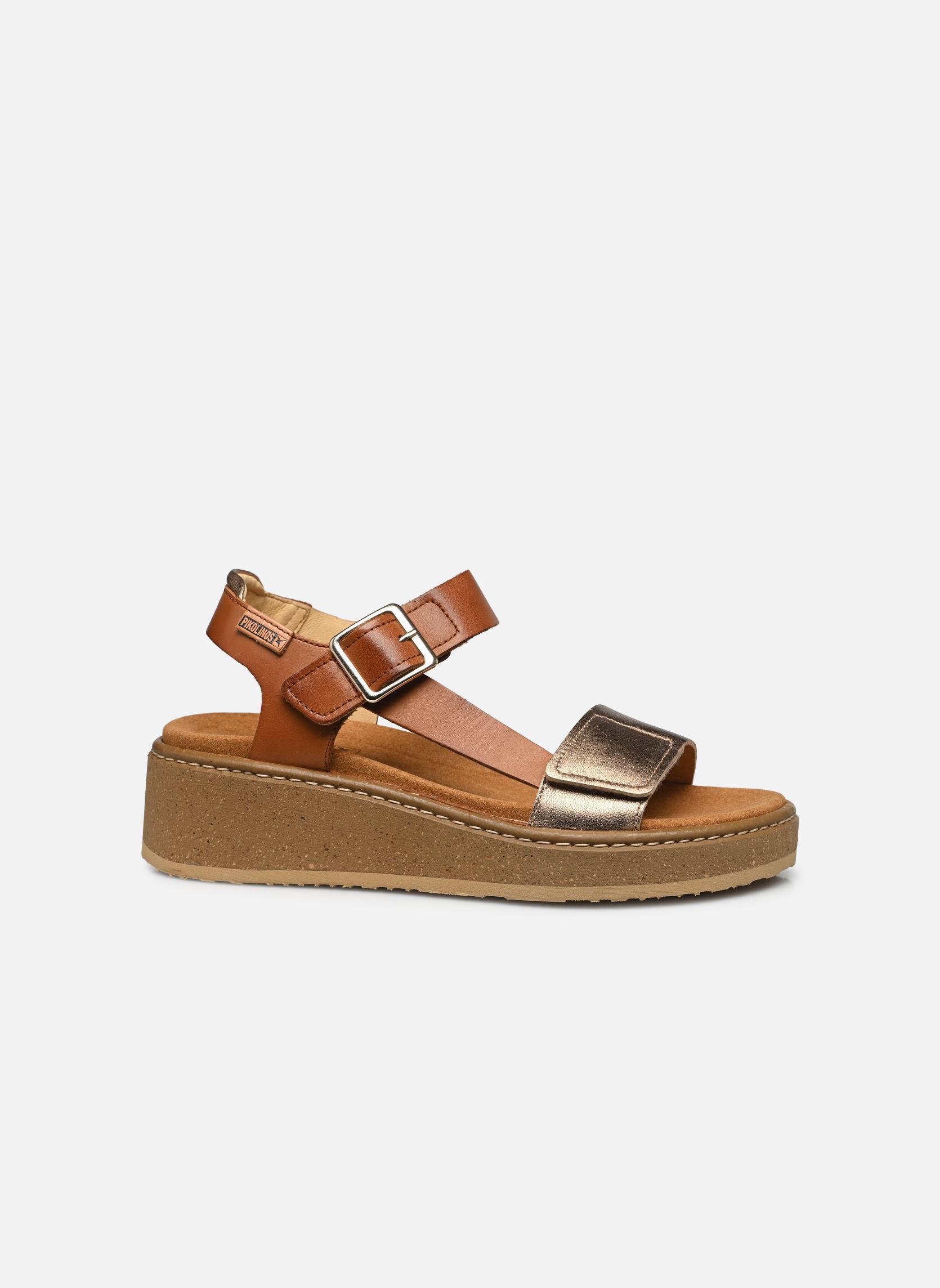 Sandales compensées et plateformes ALZIRA W9D-1527C1 femme marron Pikolinos Sandales compensées et plateformes ALZIRA W9D-1527C1 femme marron BRANDY