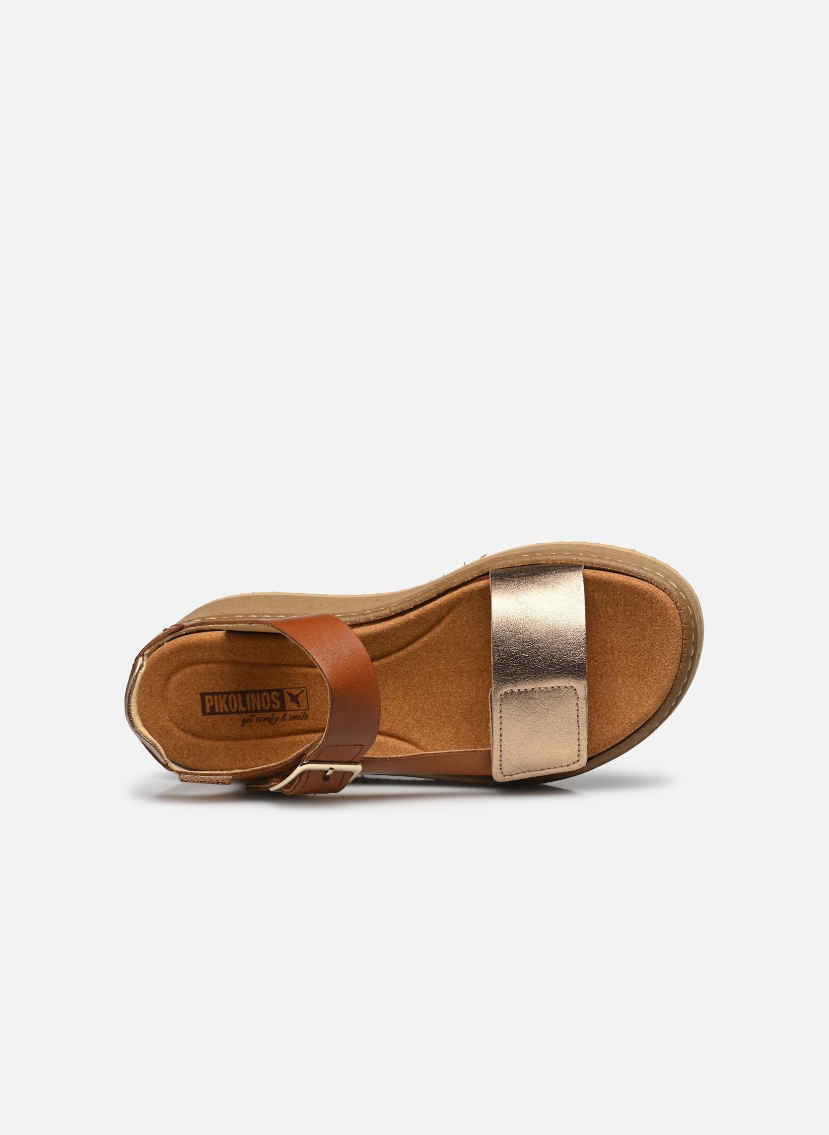 Sandales compensées et plateformes ALZIRA W9D-1527C1 femme marron Pikolinos Sandales compensées et plateformes ALZIRA W9D-1527C1 femme marron BRANDY