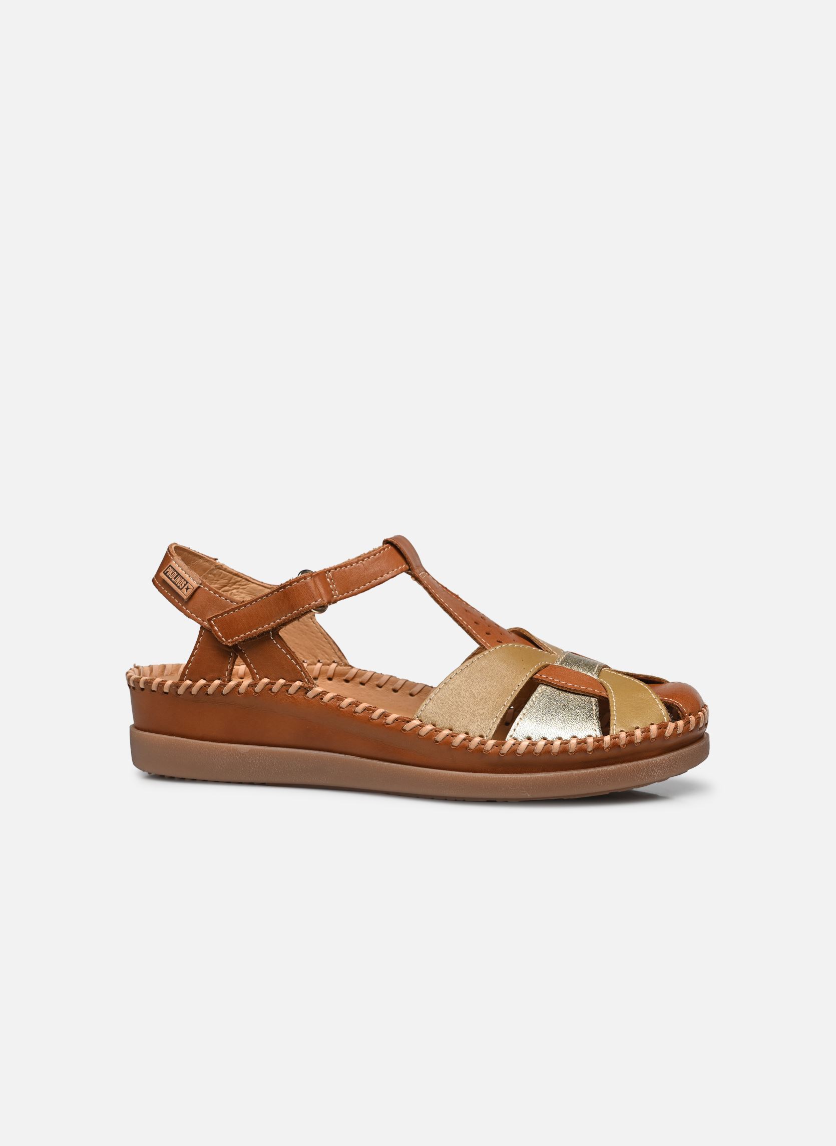 Sandali con zeppa e plateau CADAQUES W8K-0847C1 donna marrone Pikolinos Sandali con zeppa e plateau CADAQUES W8K-0847C1 donna marrone BRANDY