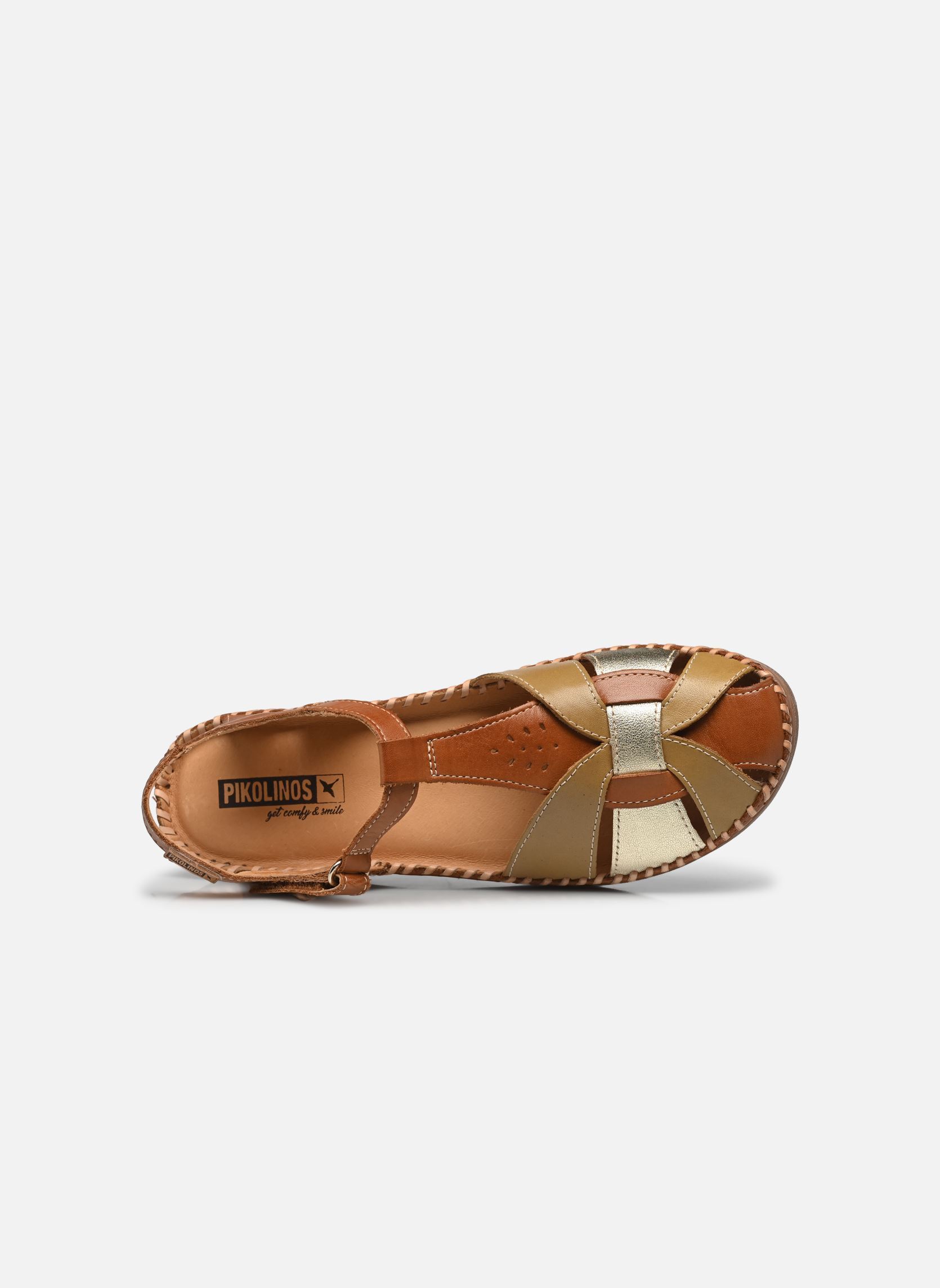 Sandali con zeppa e plateau CADAQUES W8K-0847C1 donna marrone Pikolinos Sandali con zeppa e plateau CADAQUES W8K-0847C1 donna marrone BRANDY