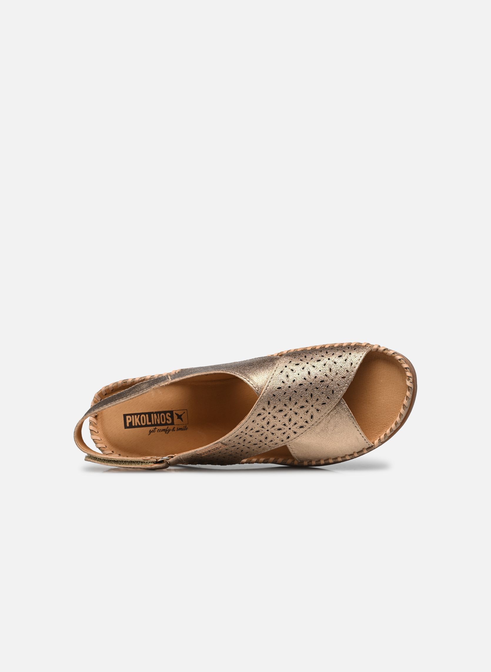 Sandalias y plataformas de cuña CADAQUES W8K-0848 mujer oro y bronce Pikolinos Sandalias y plataformas de cuña CADAQUES W8K-0848 mujer oro y bronce CHAMPAGNE