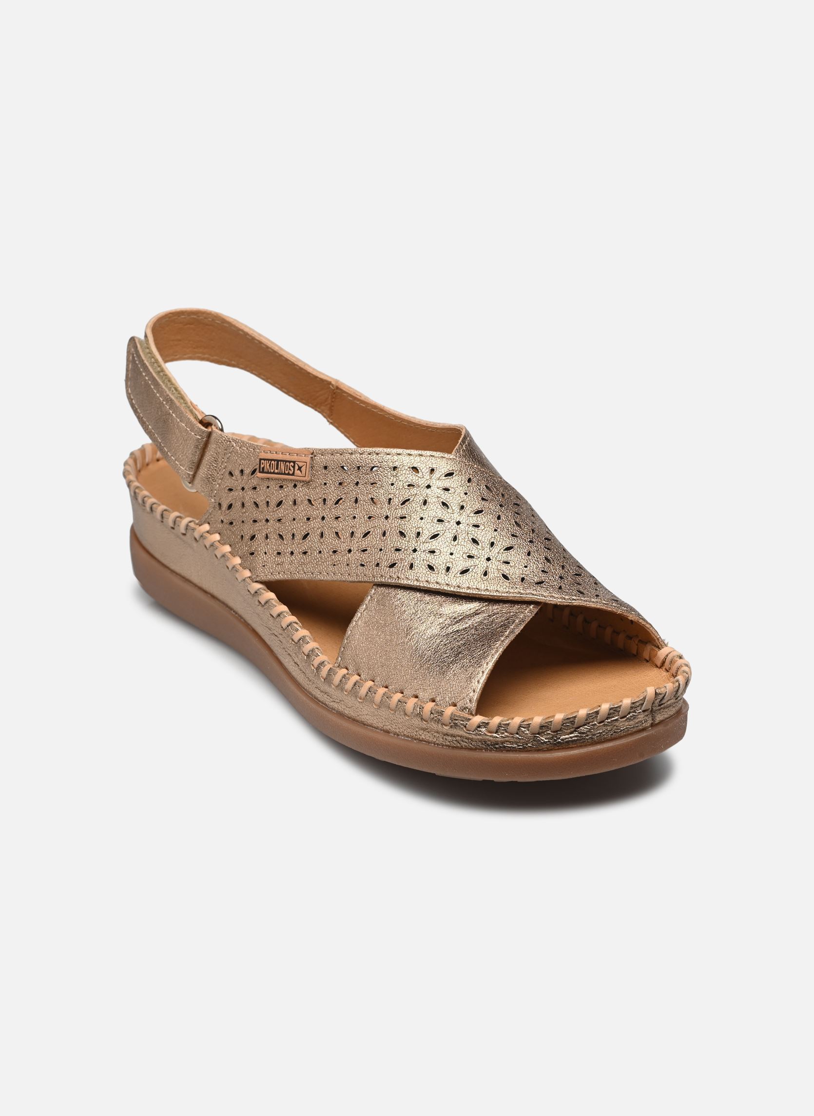 Sandalias y plataformas de cuña CADAQUES W8K-0848 mujer oro y bronce Pikolinos Sandalias y plataformas de cuña CADAQUES W8K-0848 mujer oro y bronce CHAMPAGNE