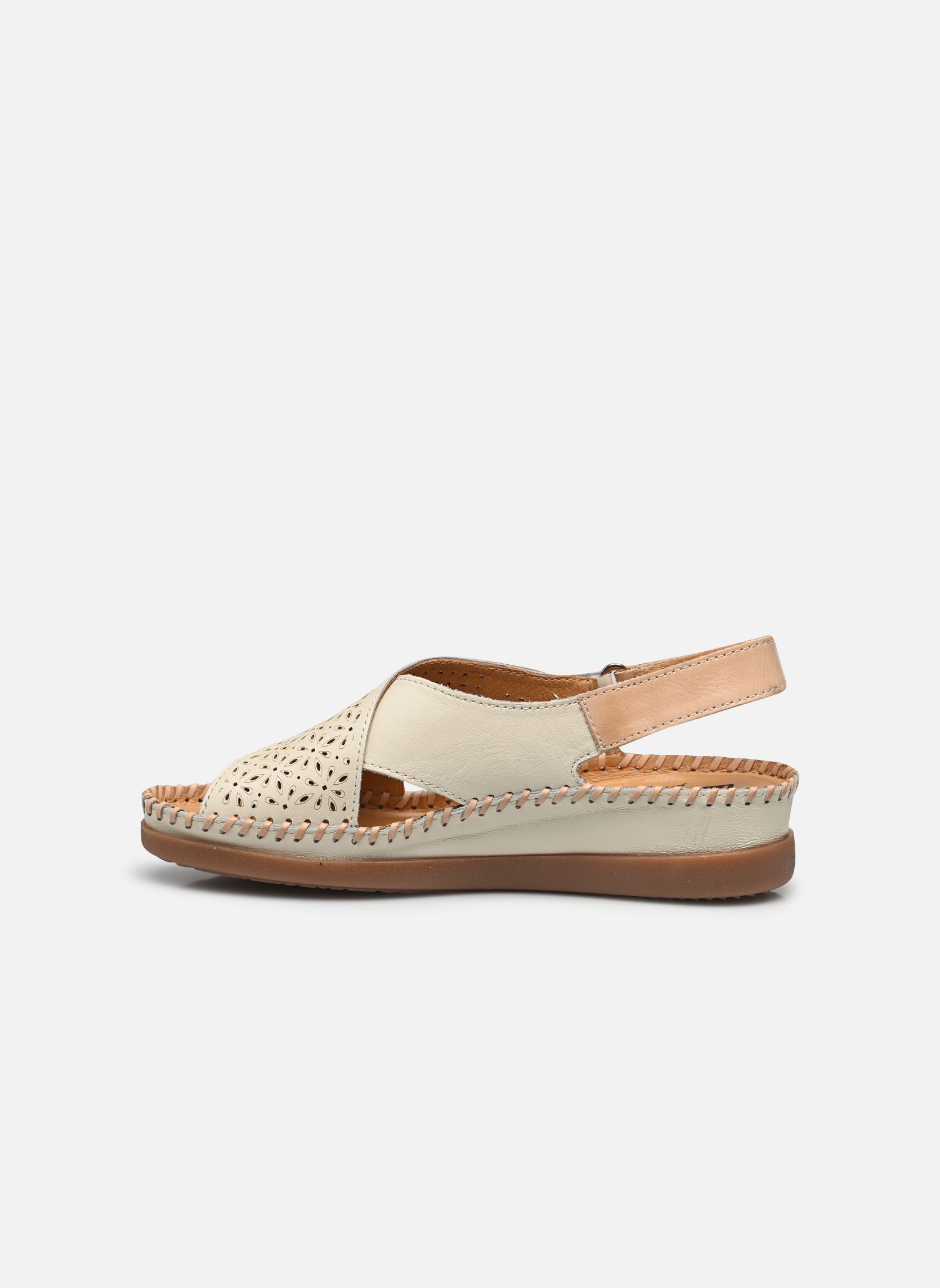 Keil- und Plateausandalen CADAQUES W8K-0848 damen weiß Pikolinos Keil- und Plateausandalen CADAQUES W8K-0848 damen weiß NATA