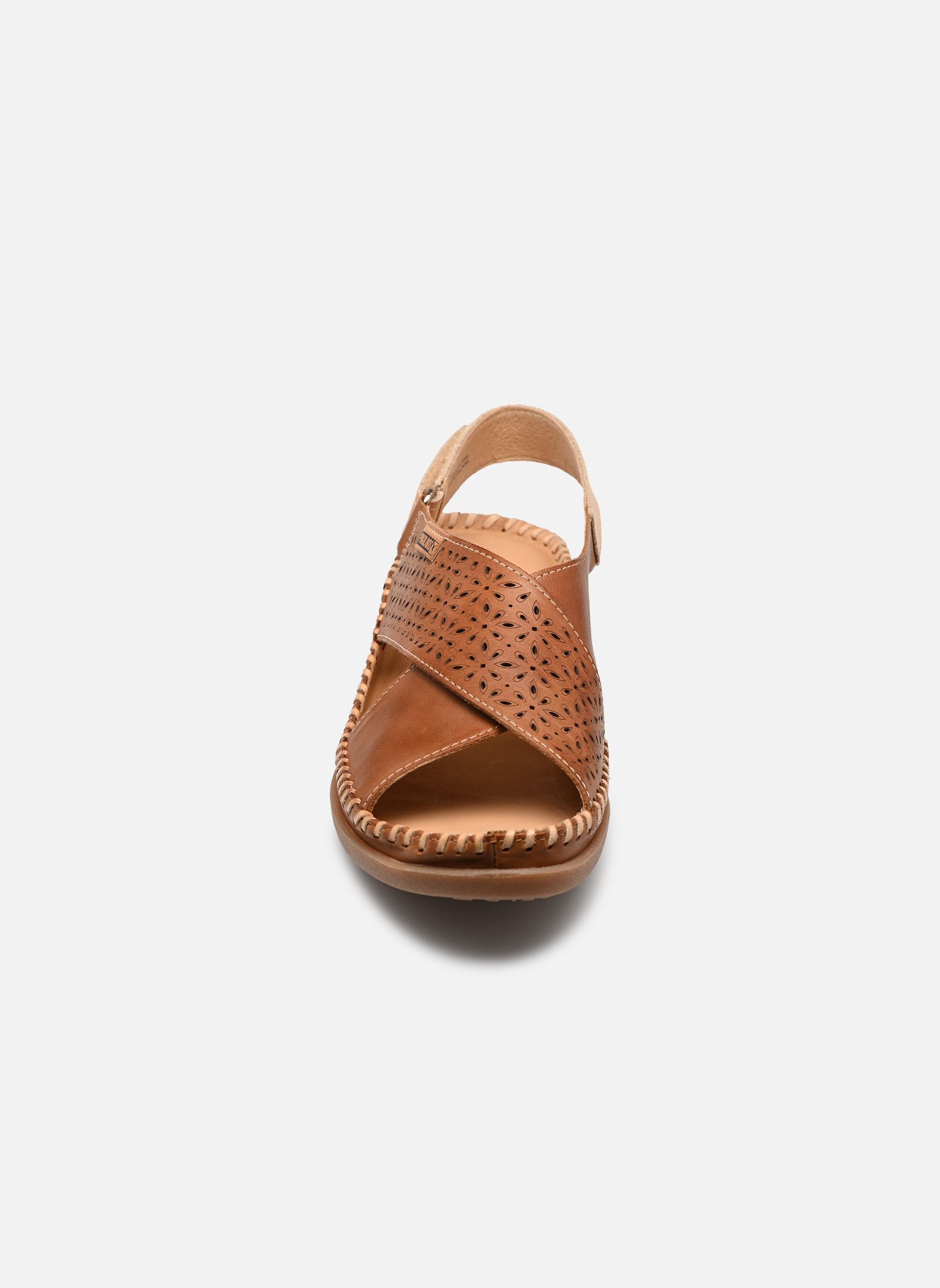 Sandalen met sleehak en plateau CADAQUES W8K-0848 dames bruin Pikolinos Sandalen met sleehak en plateau CADAQUES W8K-0848 dames bruin BRANDY