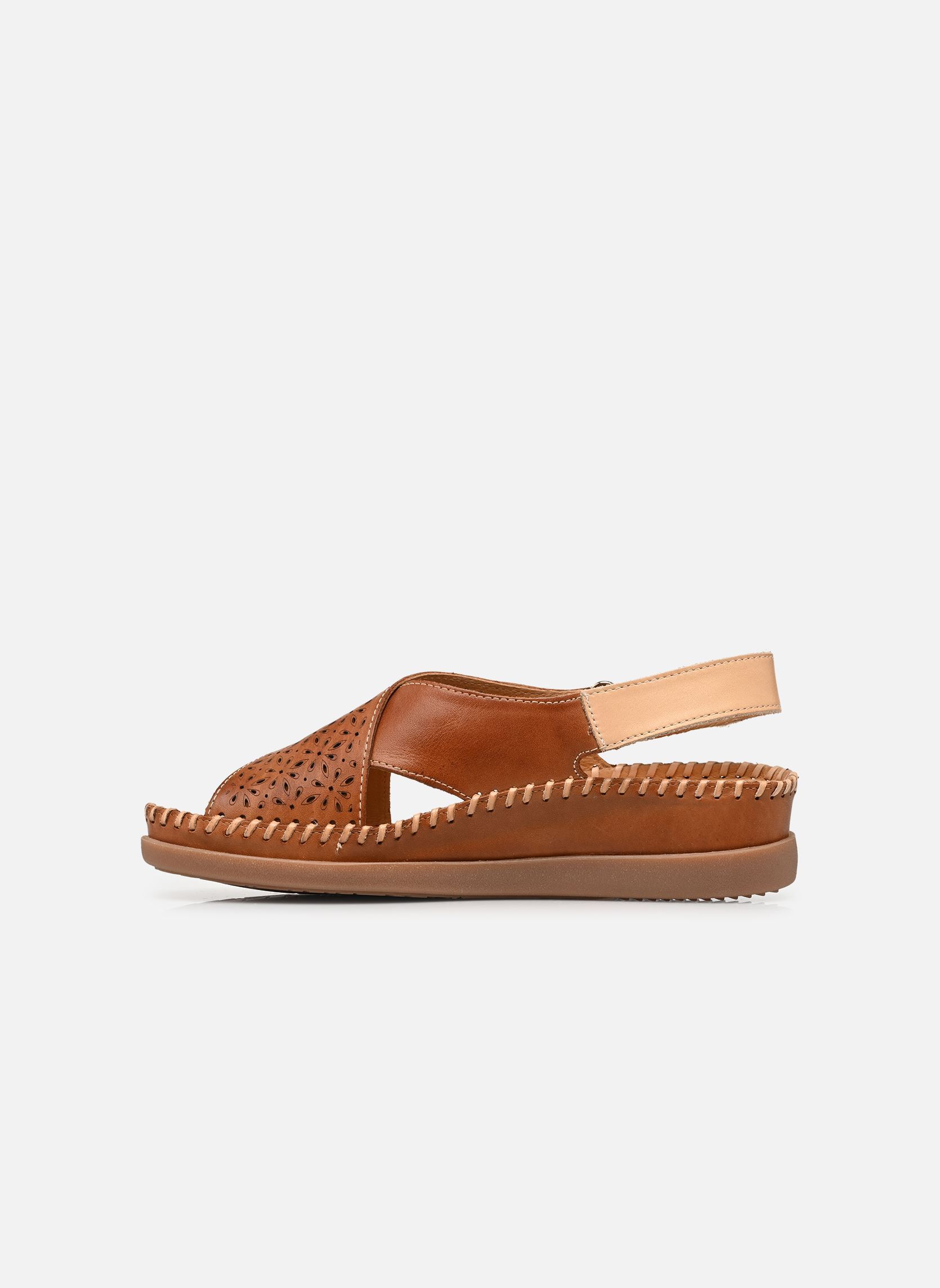 Sandalen met sleehak en plateau CADAQUES W8K-0848 dames bruin Pikolinos Sandalen met sleehak en plateau CADAQUES W8K-0848 dames bruin BRANDY