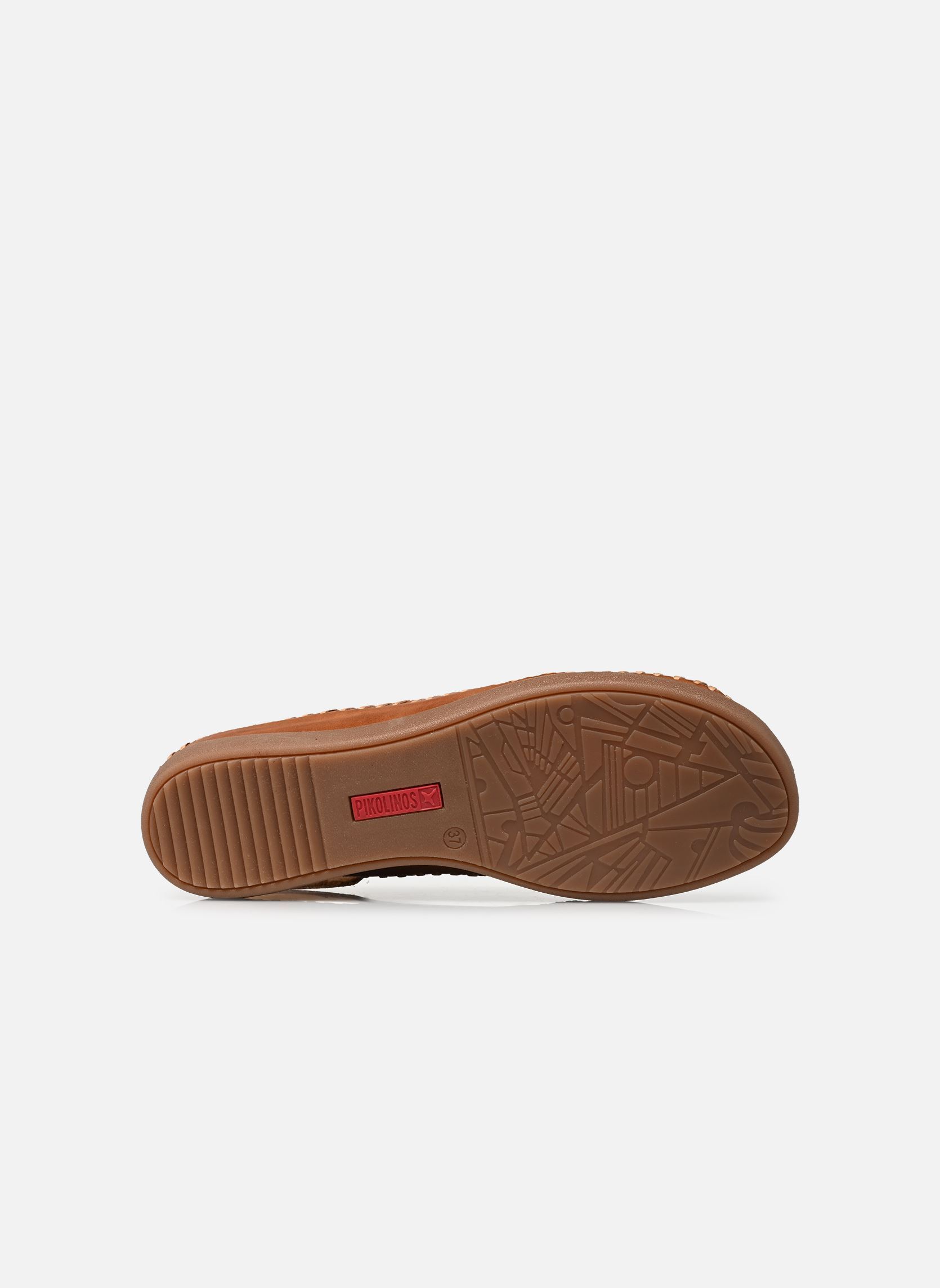 Sandalen met sleehak en plateau CADAQUES W8K-0848 dames bruin Pikolinos Sandalen met sleehak en plateau CADAQUES W8K-0848 dames bruin BRANDY