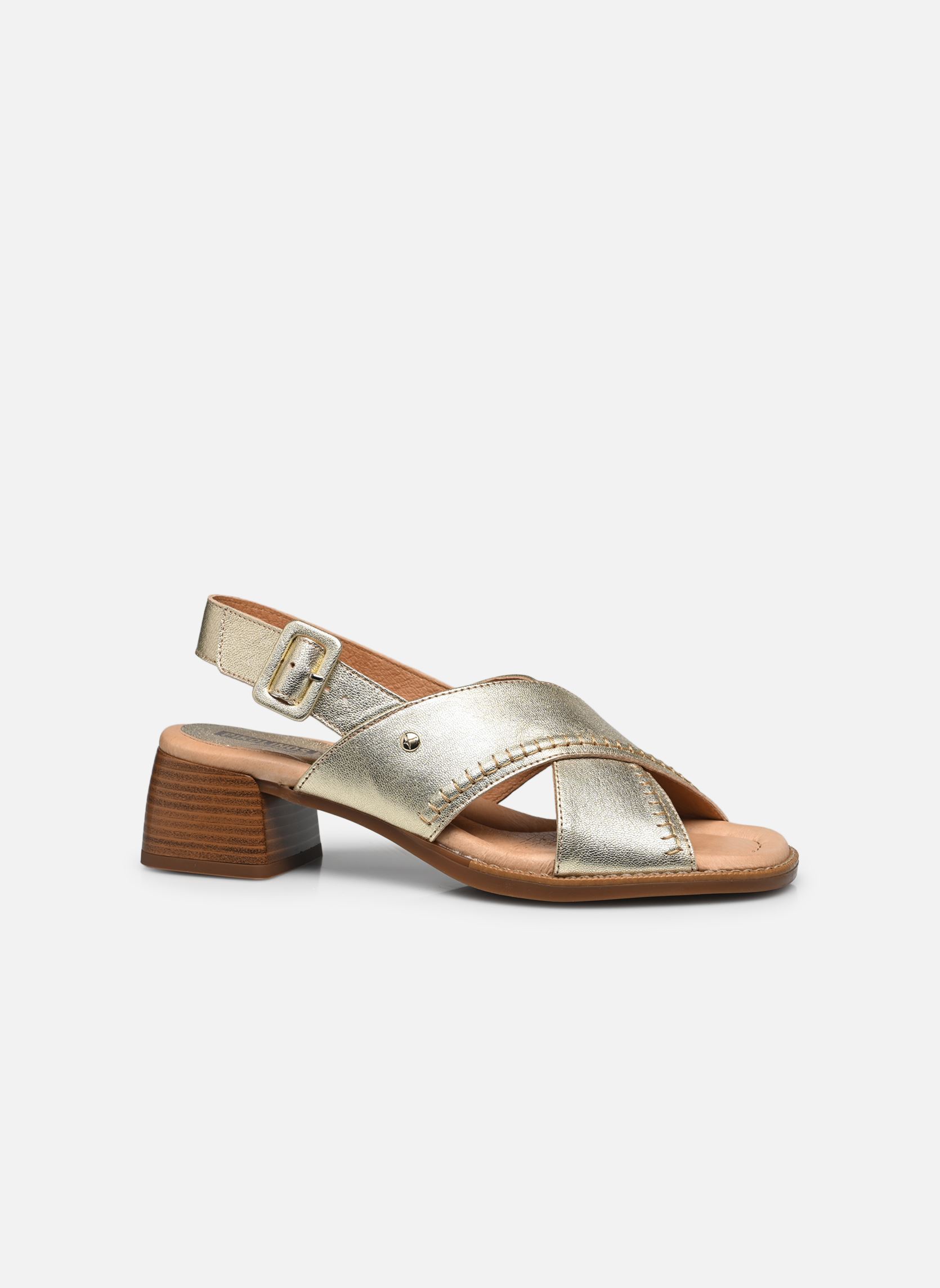 Sandalen OLIVA W2G-1580CL dames goud en brons Pikolinos Sandalen OLIVA W2G-1580CL dames goud en brons CARRARA