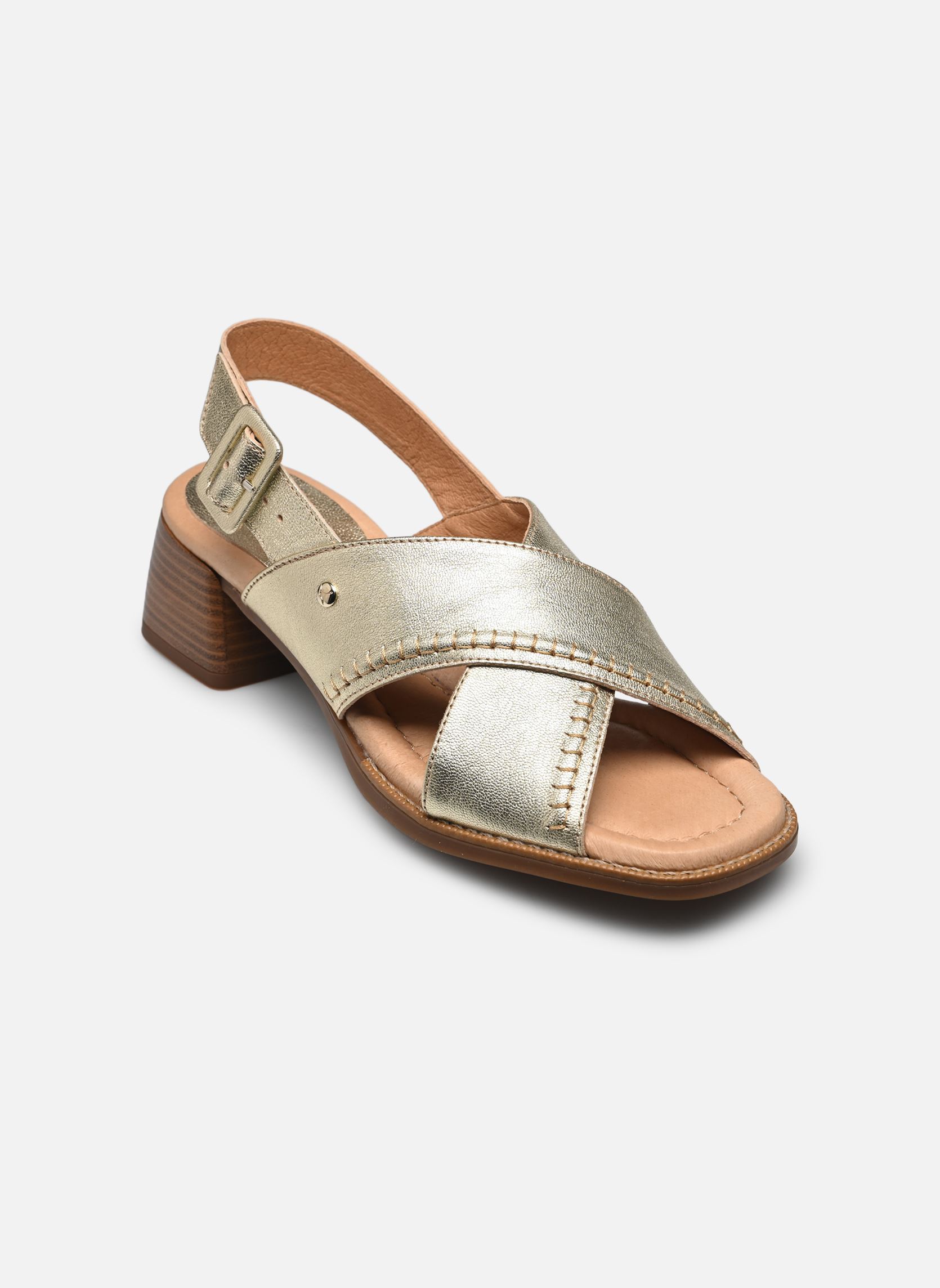Sandalen OLIVA W2G-1580CL dames goud en brons Pikolinos Sandalen OLIVA W2G-1580CL dames goud en brons CARRARA