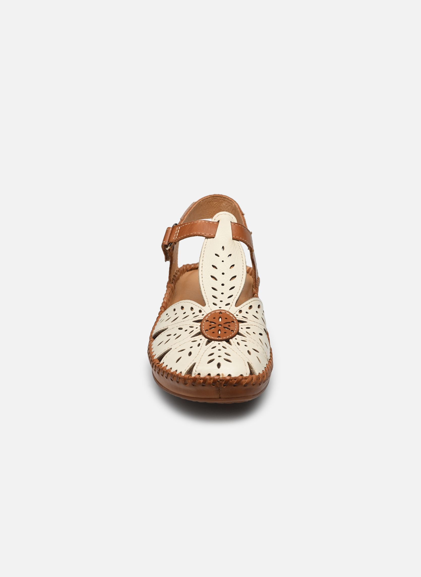 Platte sandalen P.VALLARTA 655-0841C1 dames wit Pikolinos Platte sandalen P.VALLARTA 655-0841C1 dames wit NATA