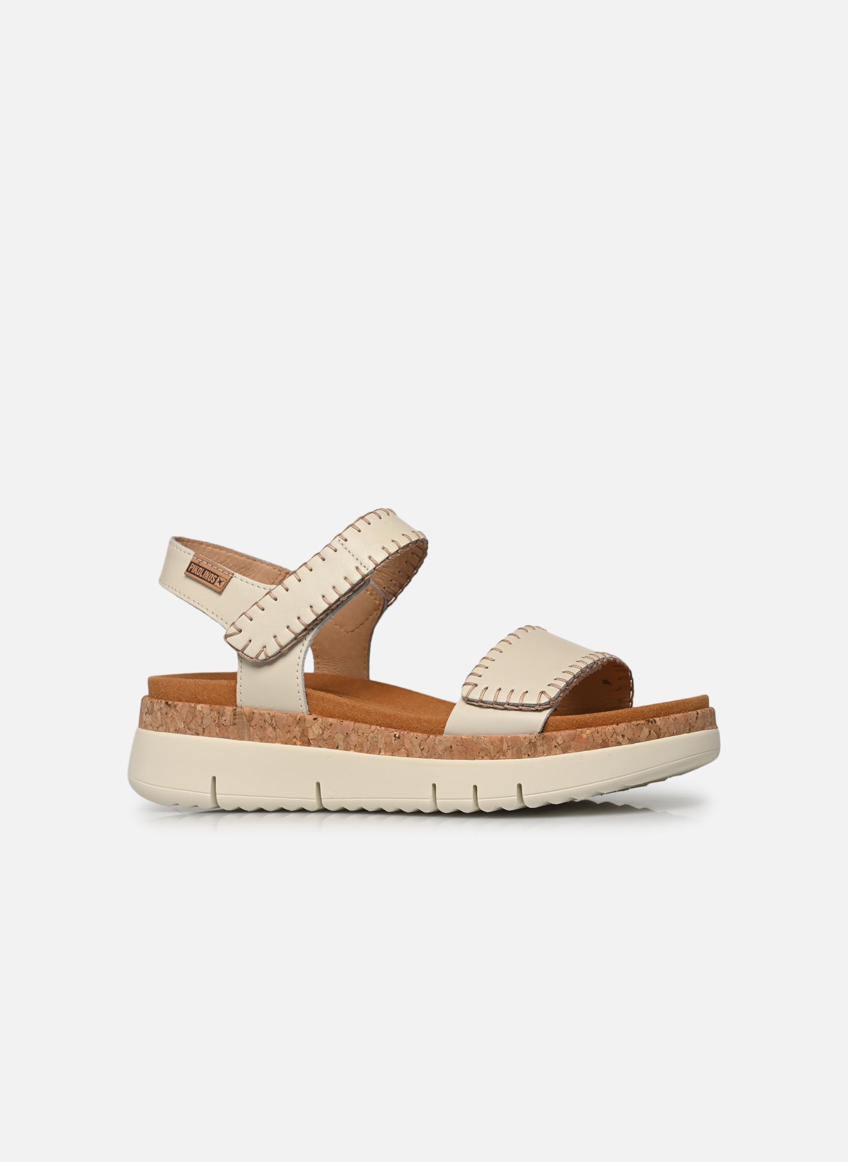 Sandales compensées et plateformes PALMA W4N-0750 femme blanc Pikolinos Sandales compensées et plateformes PALMA W4N-0750 femme blanc NATA