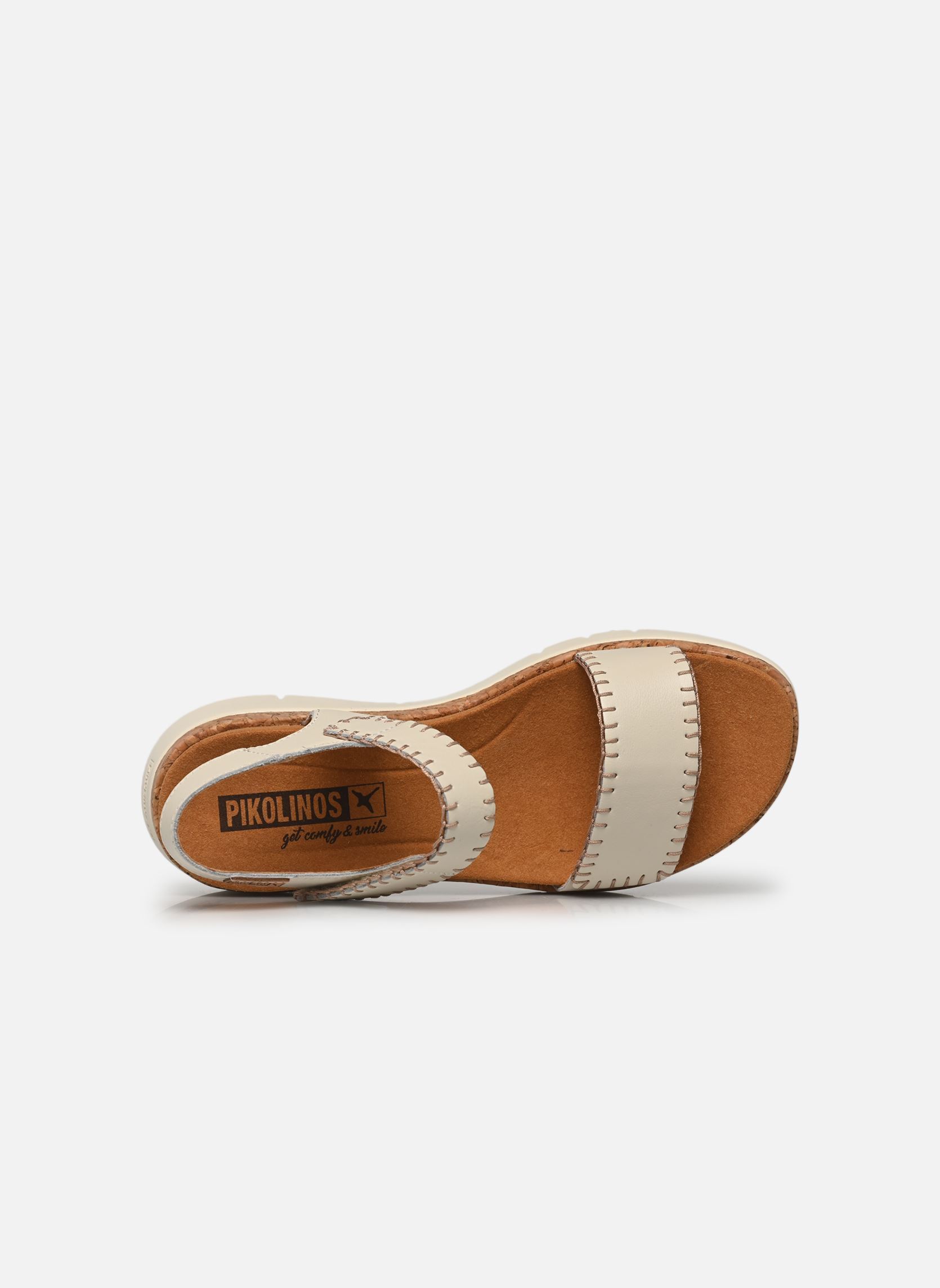 Sandales compensées et plateformes PALMA W4N-0750 femme blanc Pikolinos Sandales compensées et plateformes PALMA W4N-0750 femme blanc NATA