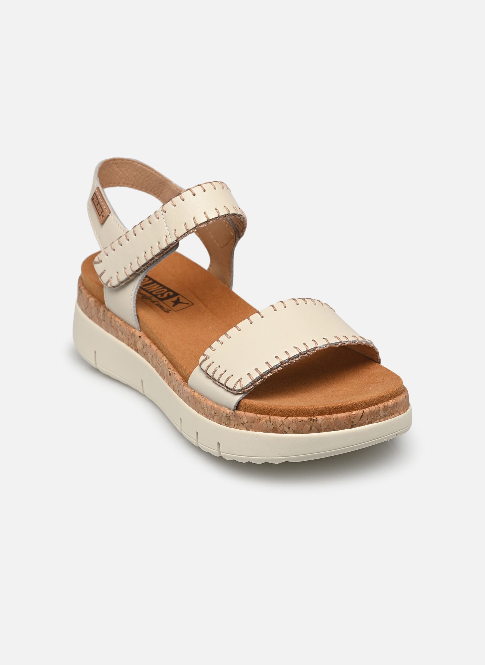 Sandales compensées et plateformes PALMA W4N-0750 femme blanc Pikolinos Sandales compensées et plateformes PALMA W4N-0750 femme blanc NATA