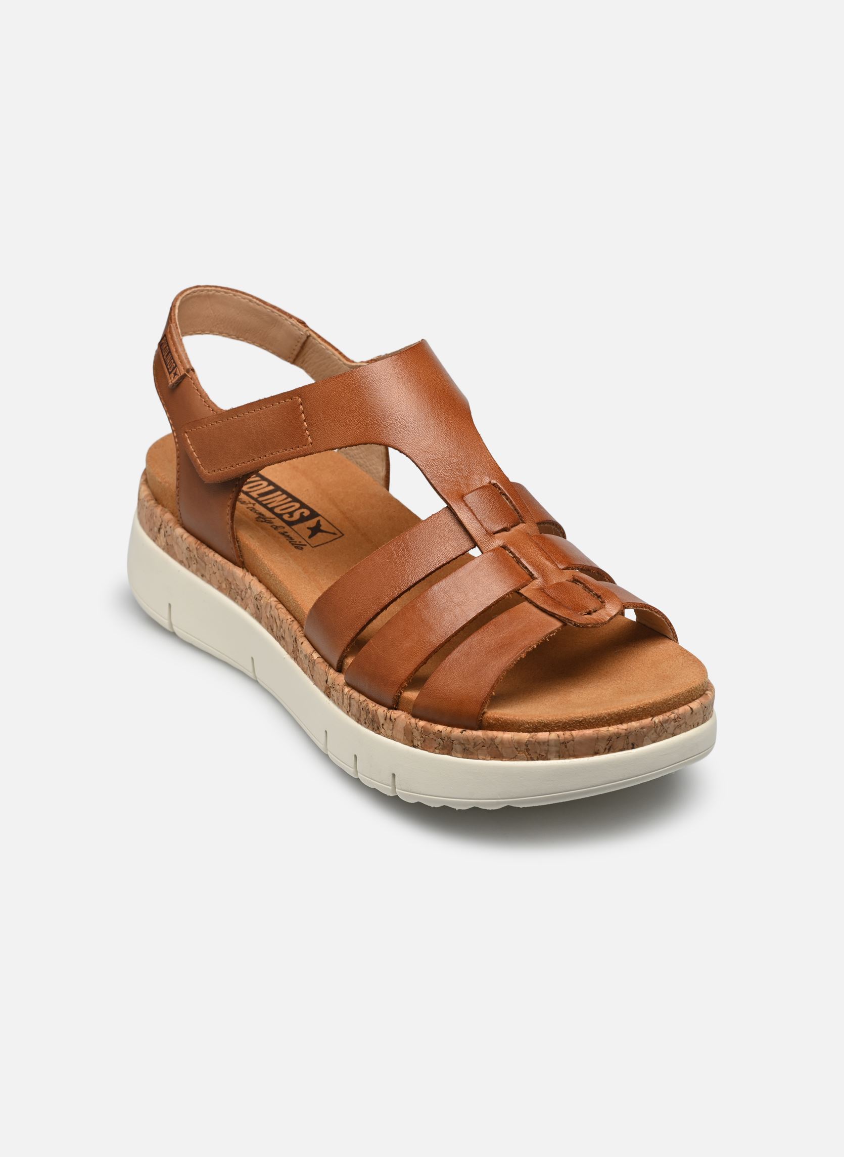Sandales compensées et plateformes PALMA W4N-0754 femme marron Pikolinos Sandales compensées et plateformes PALMA W4N-0754 femme marron BRANDY