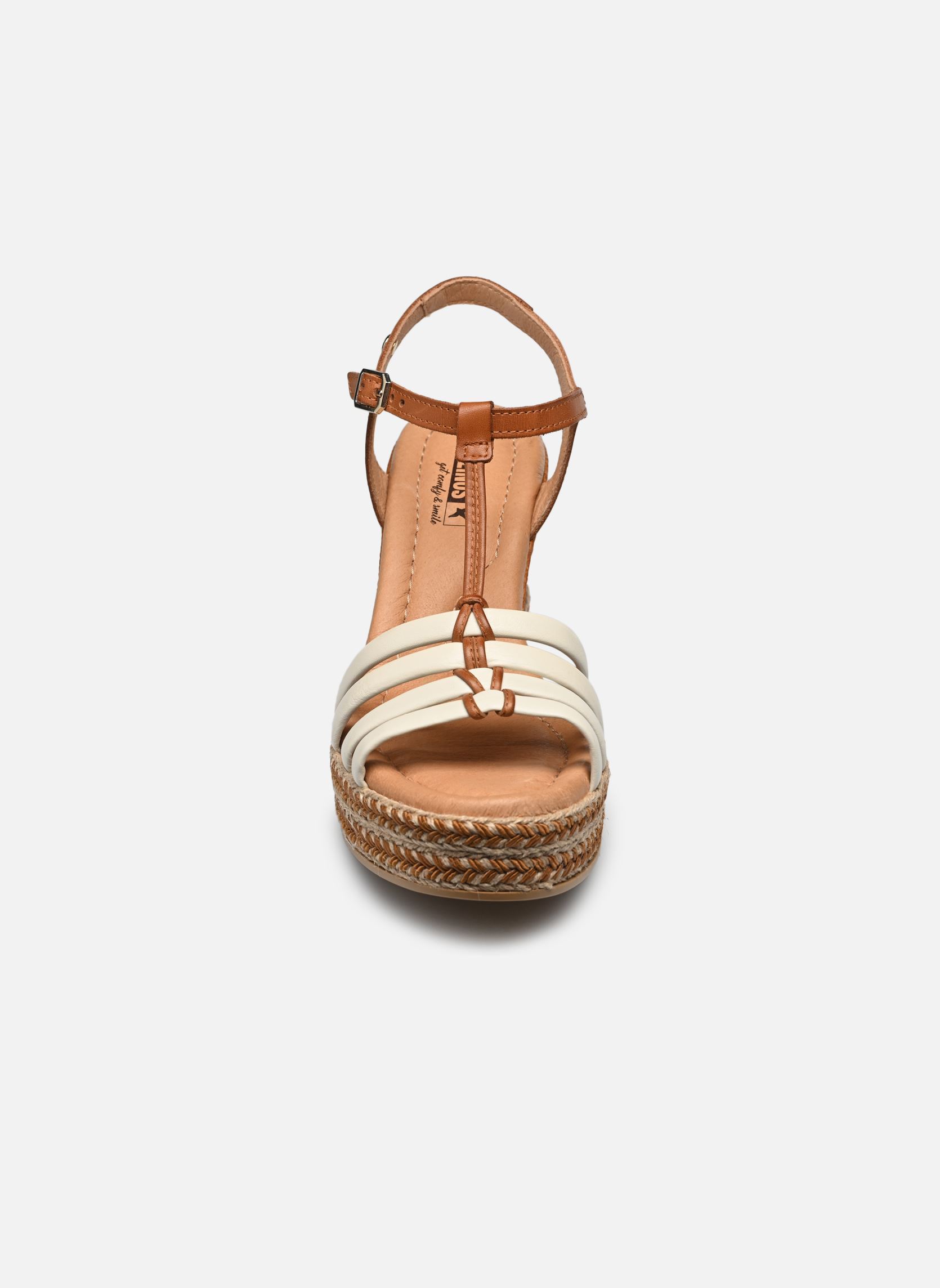 Sandalen met sleehak en plateau RONDA W7W-1833C1 dames wit Pikolinos Sandalen met sleehak en plateau RONDA W7W-1833C1 dames wit NATA
