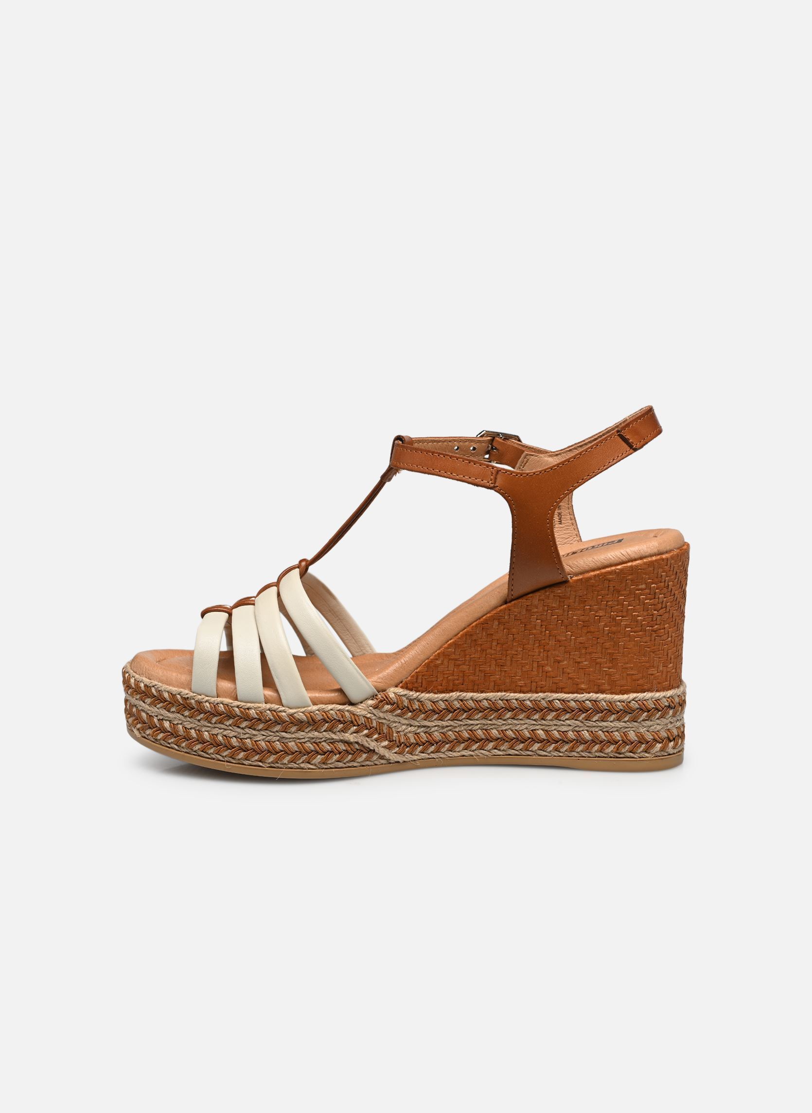 Sandalen met sleehak en plateau RONDA W7W-1833C1 dames wit Pikolinos Sandalen met sleehak en plateau RONDA W7W-1833C1 dames wit NATA