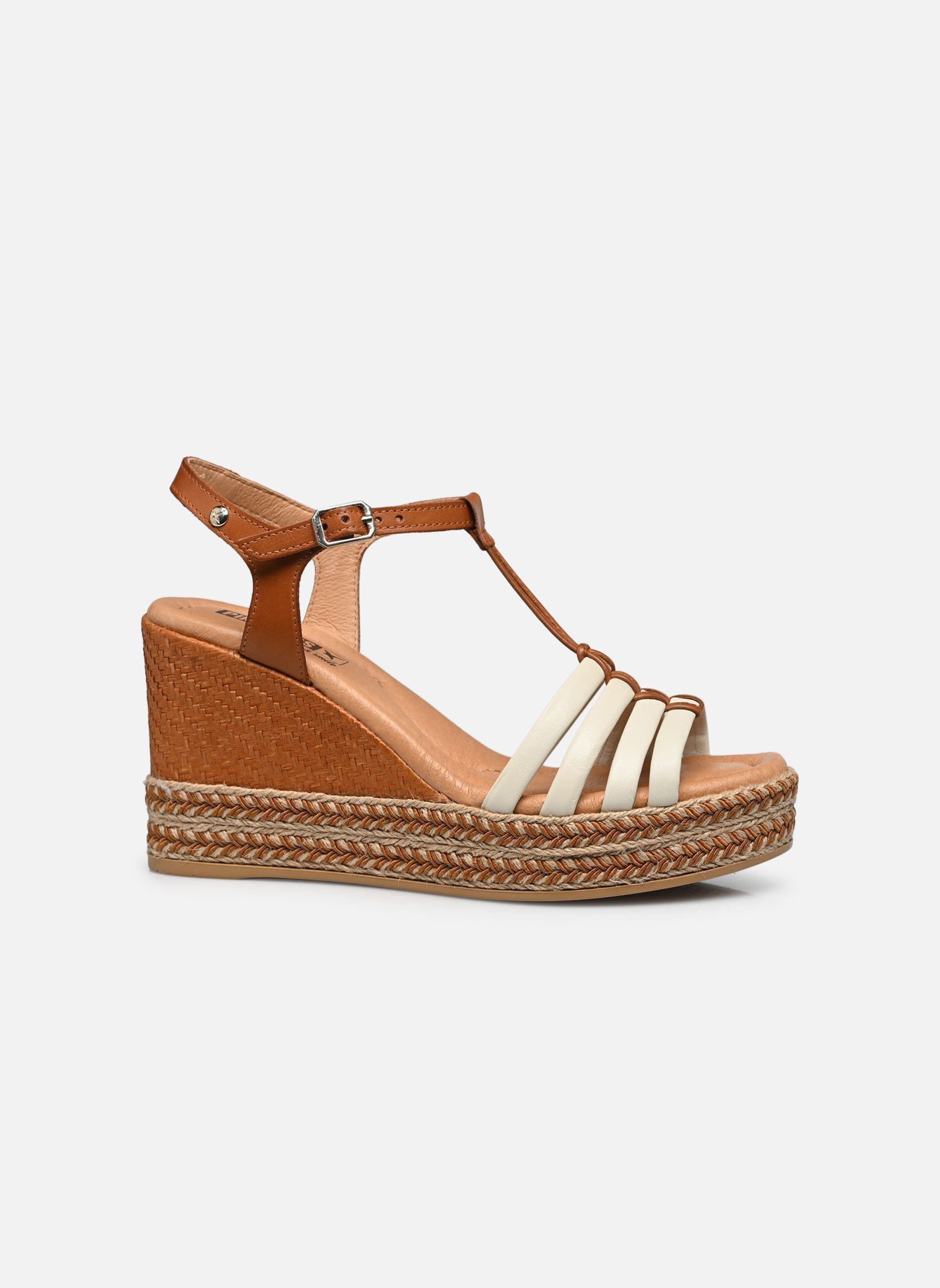 Sandalen met sleehak en plateau RONDA W7W-1833C1 dames wit Pikolinos Sandalen met sleehak en plateau RONDA W7W-1833C1 dames wit NATA