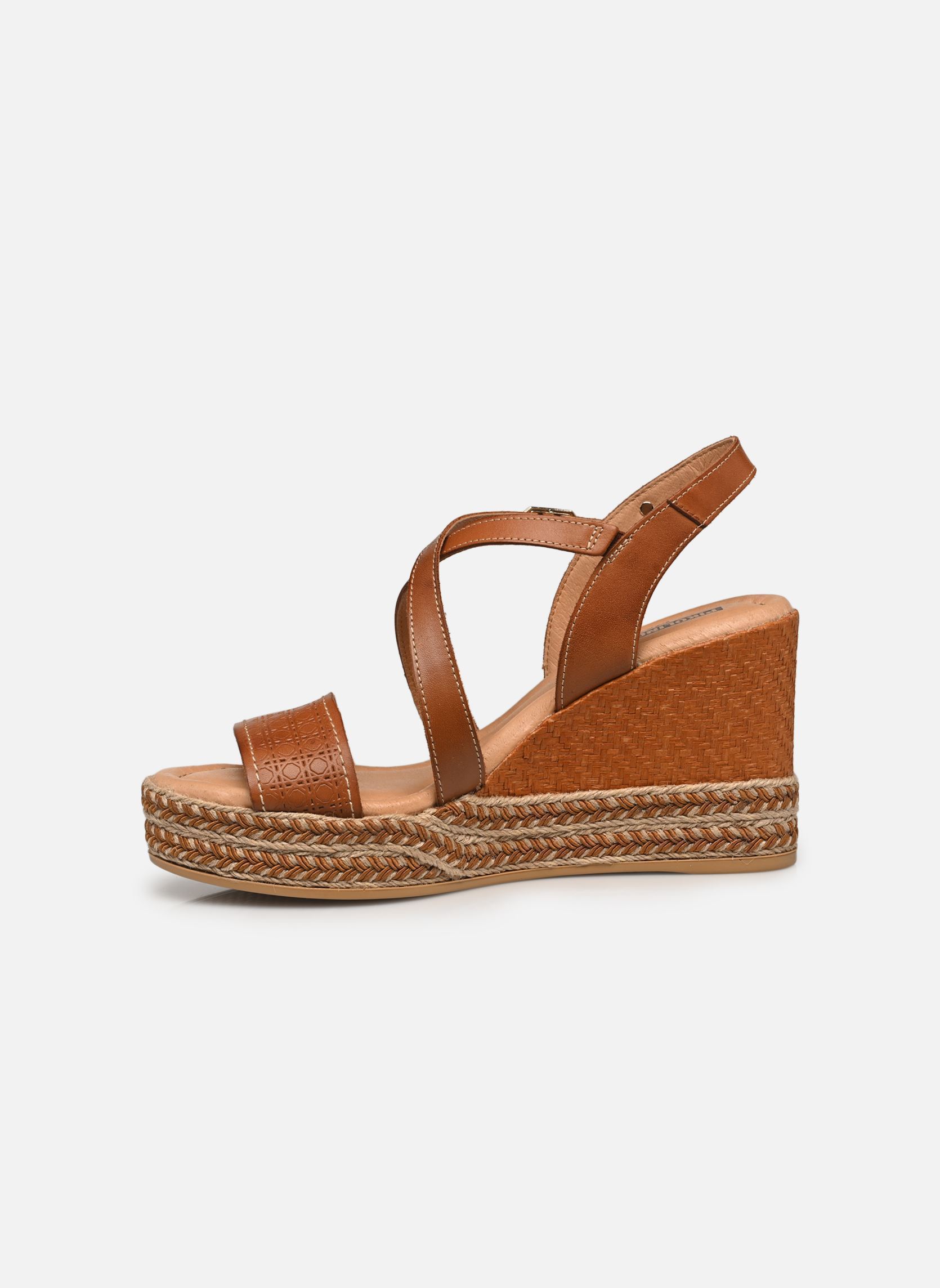 Sandales compensées et plateformes RONDA W7W-1834 femme marron Pikolinos Sandales compensées et plateformes RONDA W7W-1834 femme marron BRANDY