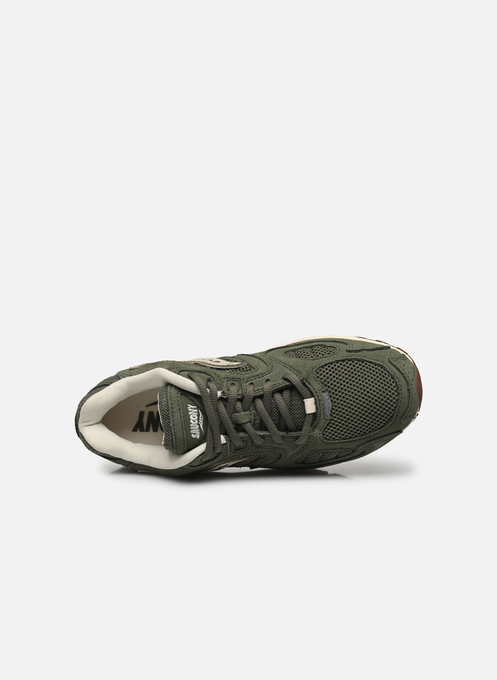 Baskets GRID JAZZ 9 femme vert Saucony Baskets GRID JAZZ 9 femme vert OLIVE/OFF WHITE