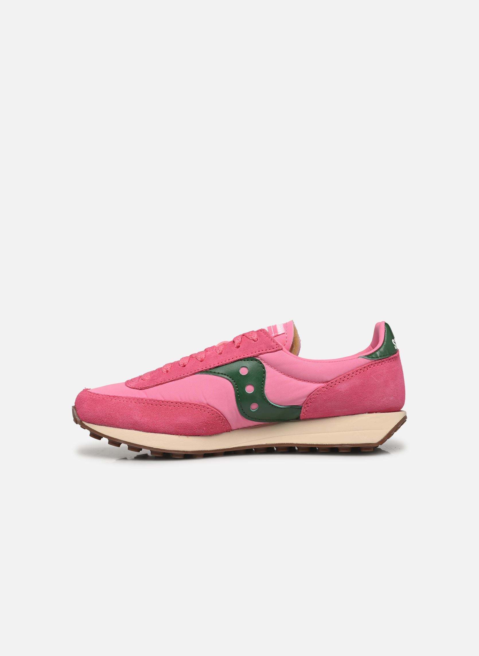 Baskets de sport TRAINER 80 femme rose Saucony Baskets de sport TRAINER 80 femme rose PINK/FOREST