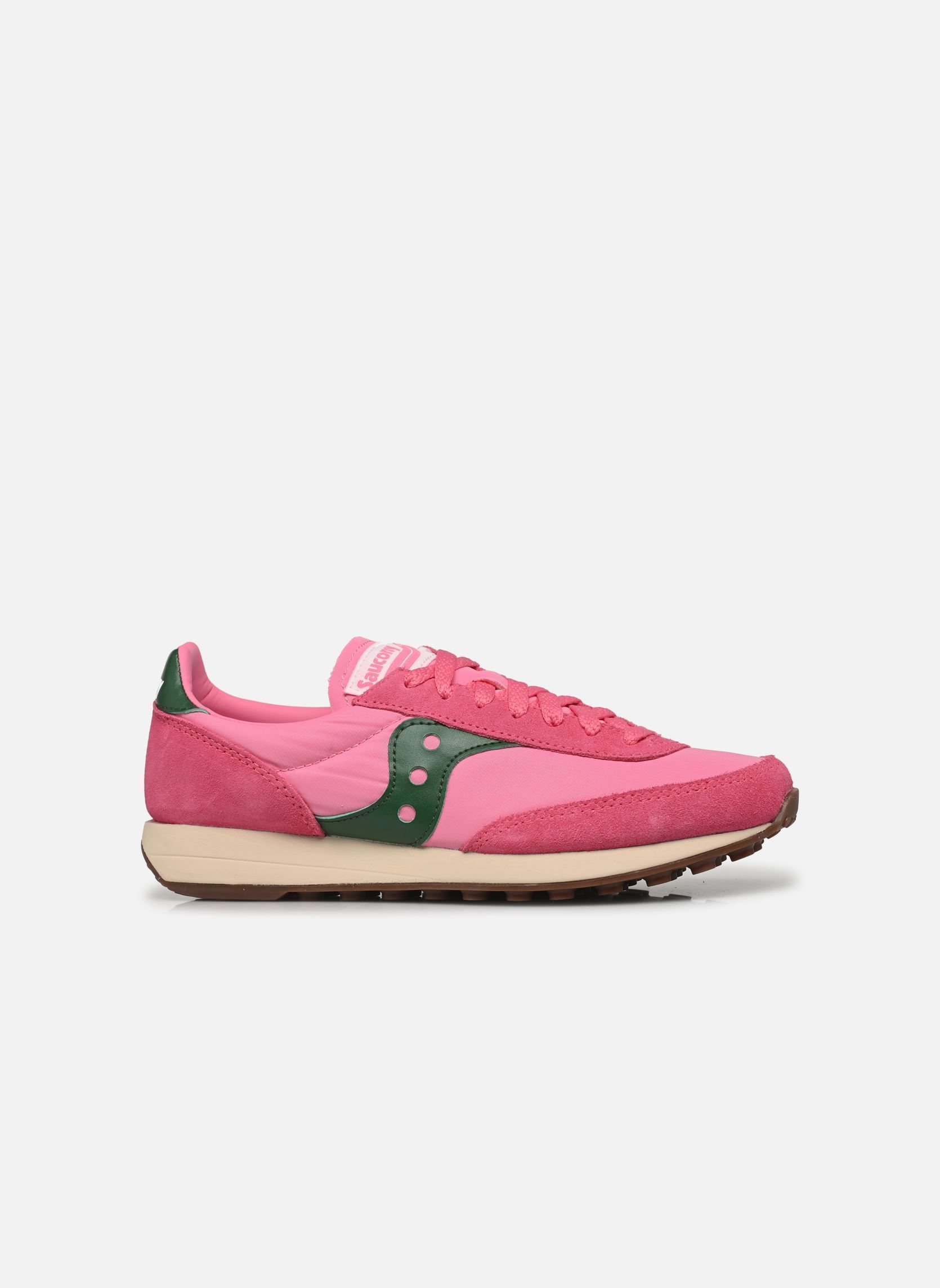Baskets de sport TRAINER 80 femme rose Saucony Baskets de sport TRAINER 80 femme rose PINK/FOREST