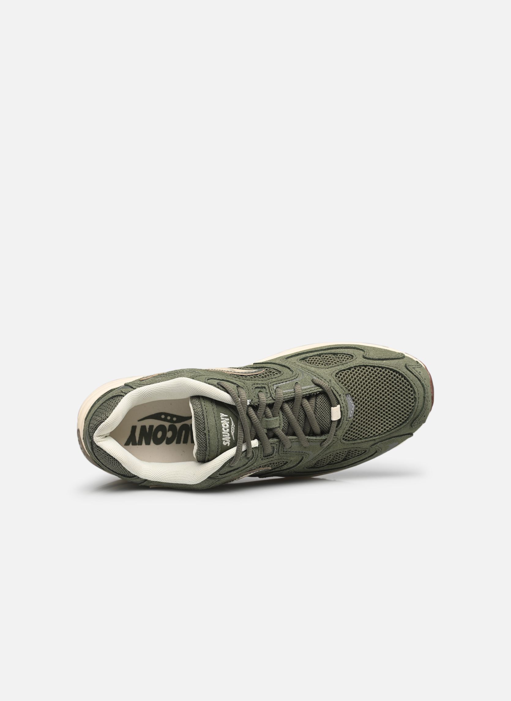Baskets GRID JAZZ 9 M homme vert Saucony Baskets GRID JAZZ 9 M homme vert OLIVE/OFF WHITE