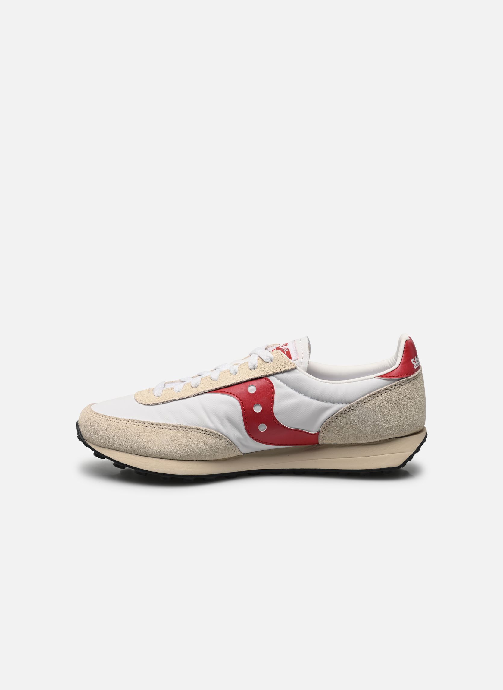Sneakers TRAINER 80 M heren wit Saucony Sneakers TRAINER 80 M heren wit WHITE/RED