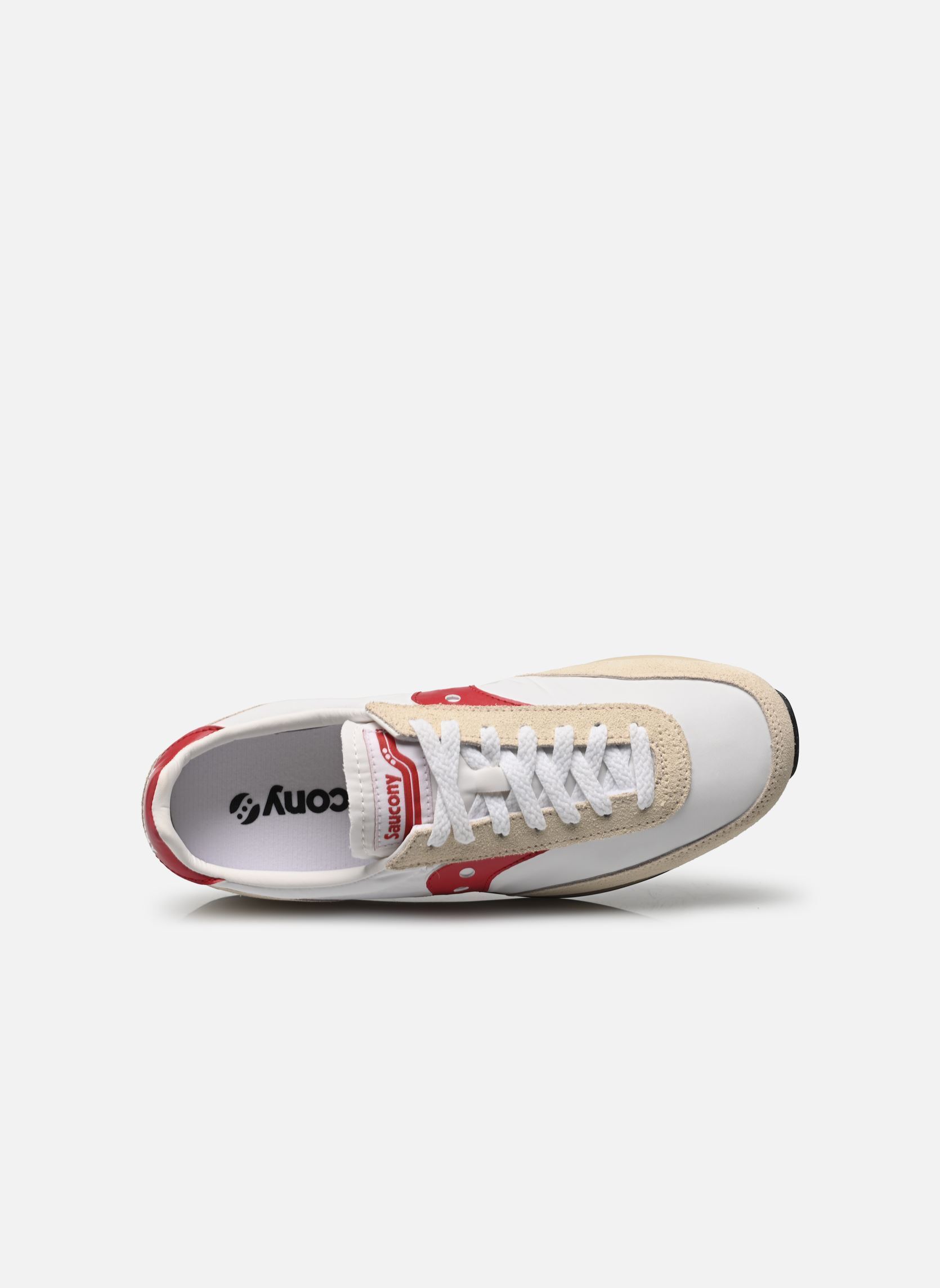 Sneakers TRAINER 80 M heren wit Saucony Sneakers TRAINER 80 M heren wit WHITE/RED