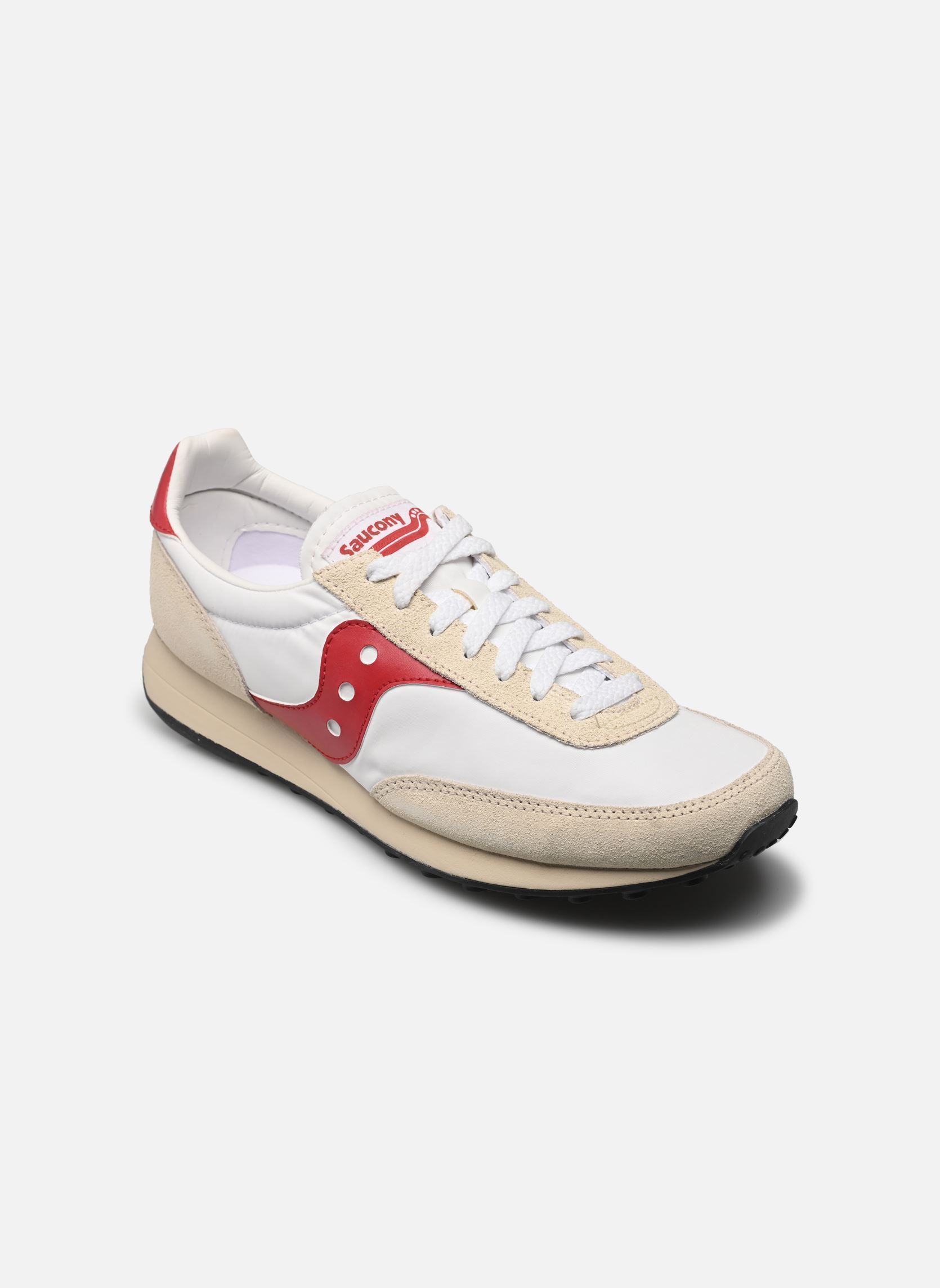 Sneakers TRAINER 80 M heren wit Saucony Sneakers TRAINER 80 M heren wit WHITE/RED