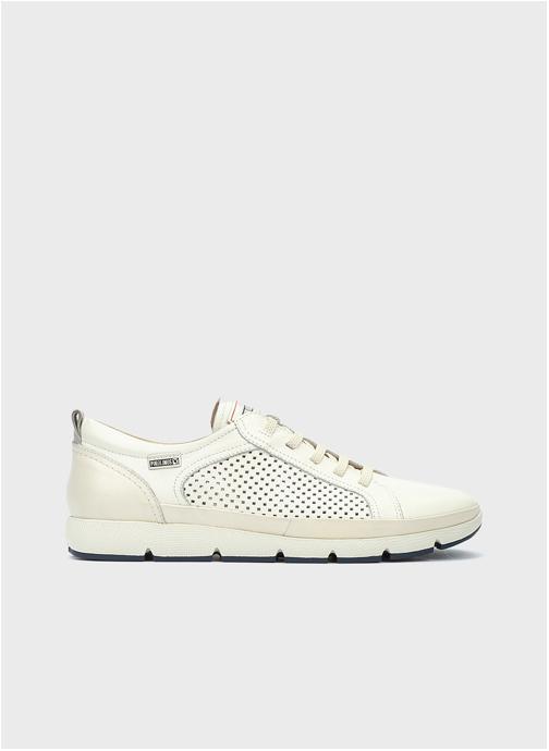 Pikolinos Baskets basses FUENCARRAL homme blanc