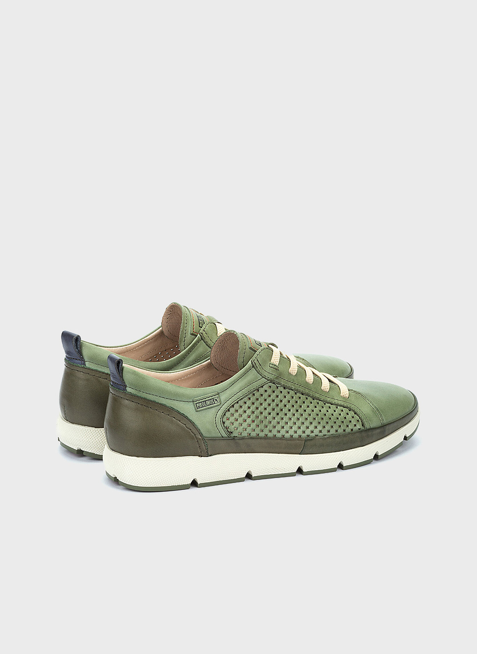 Baskets basses FUENCARRAL homme vert Pikolinos Baskets basses FUENCARRAL homme vert Vert foncé