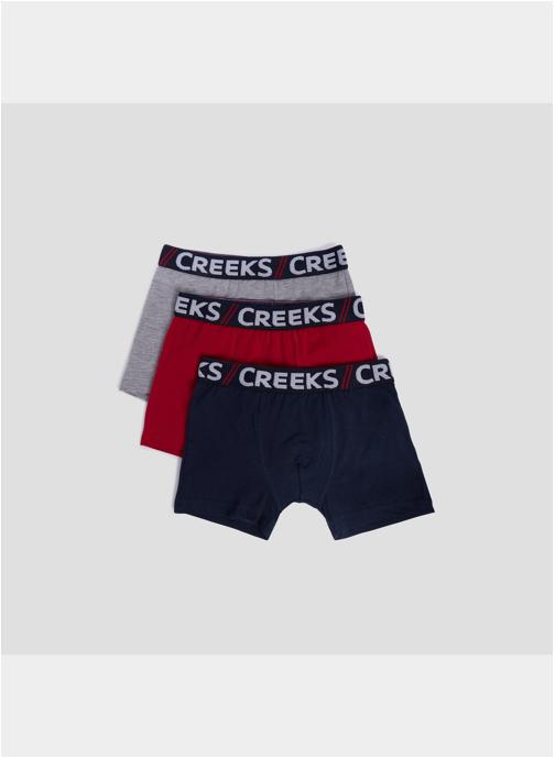 CREEKS Caleçons et boxers Sous-vêtements - X3BASICCREEKSBOY1 garçon rouge