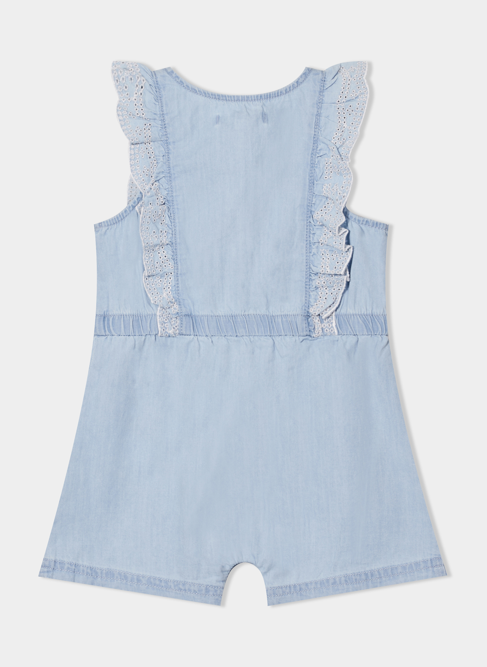 Robes CREB2_CASSIOPE_DENIM fille bleu CREEKS Robes CREB2_CASSIOPE_DENIM fille bleu Bleu