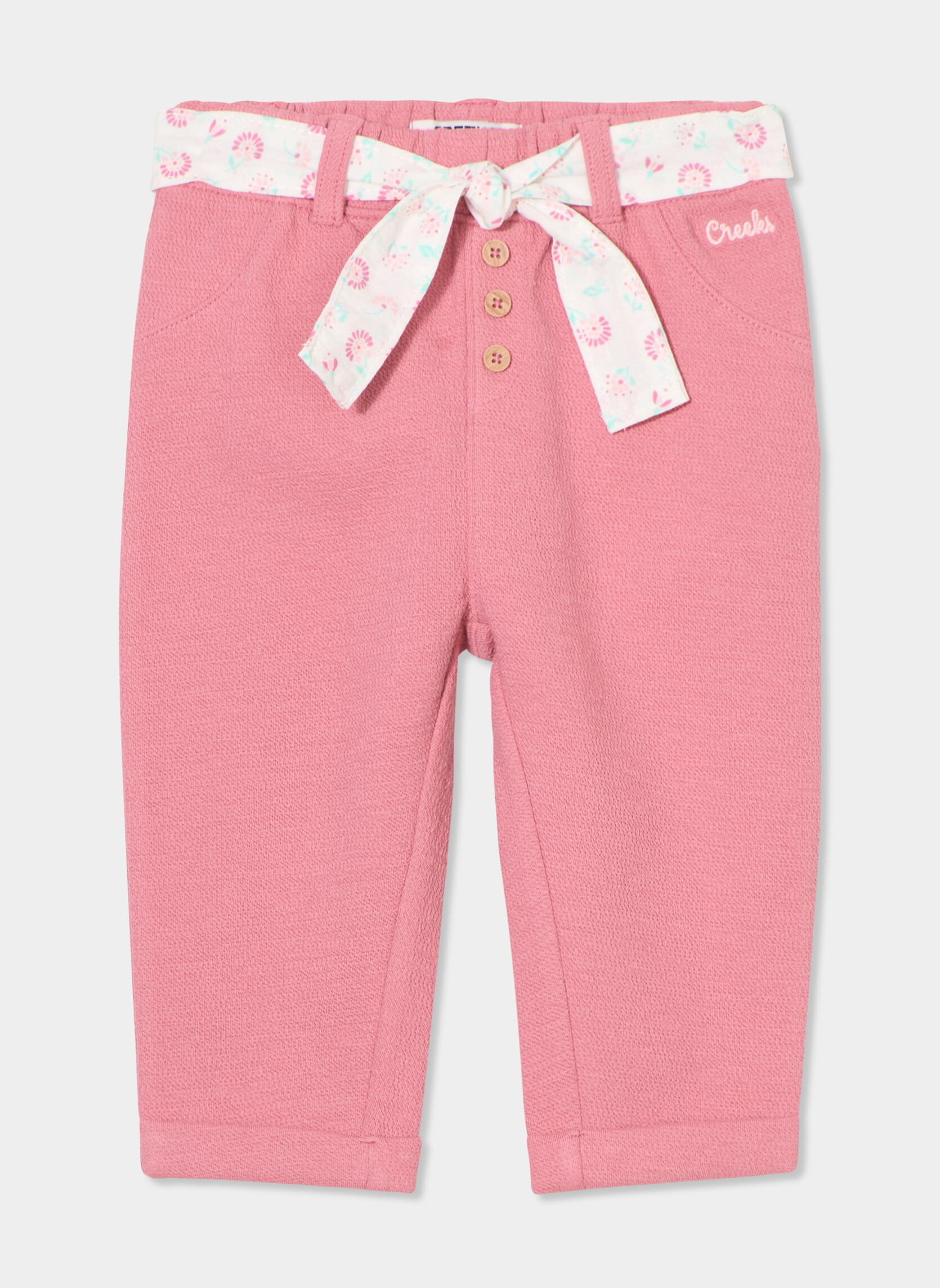 Jogging molleton uni pour fille Rose - 12 ans - Jogging Jogging molleton uni pour fille Rose - 12 ans - Jogging