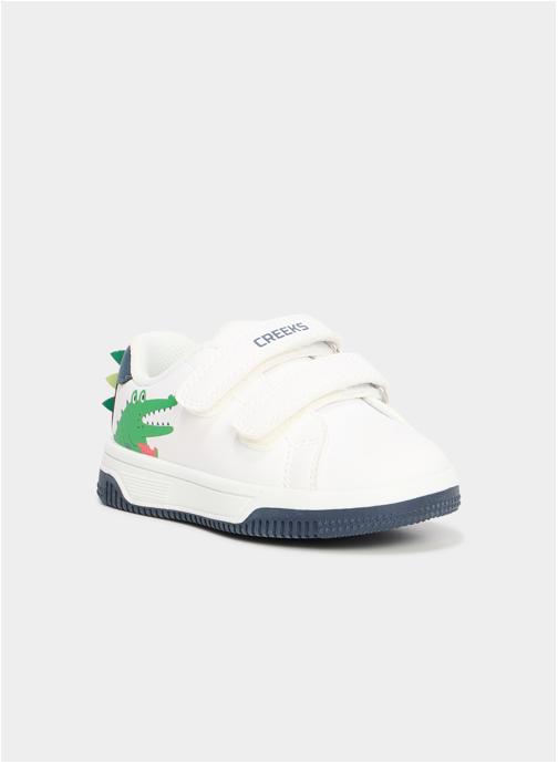 CREEKS Baskets basses Tennis - TCROCO_S_BBG_TB_251 garçon blanc