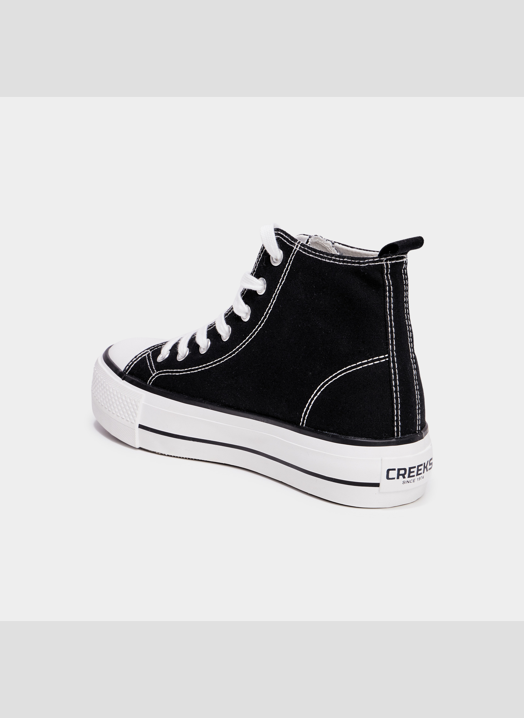Baskets basses KATOU_S_F_BM_0_241 femme noir CREEKS Baskets basses KATOU_S_F_BM_0_241 femme noir Noir