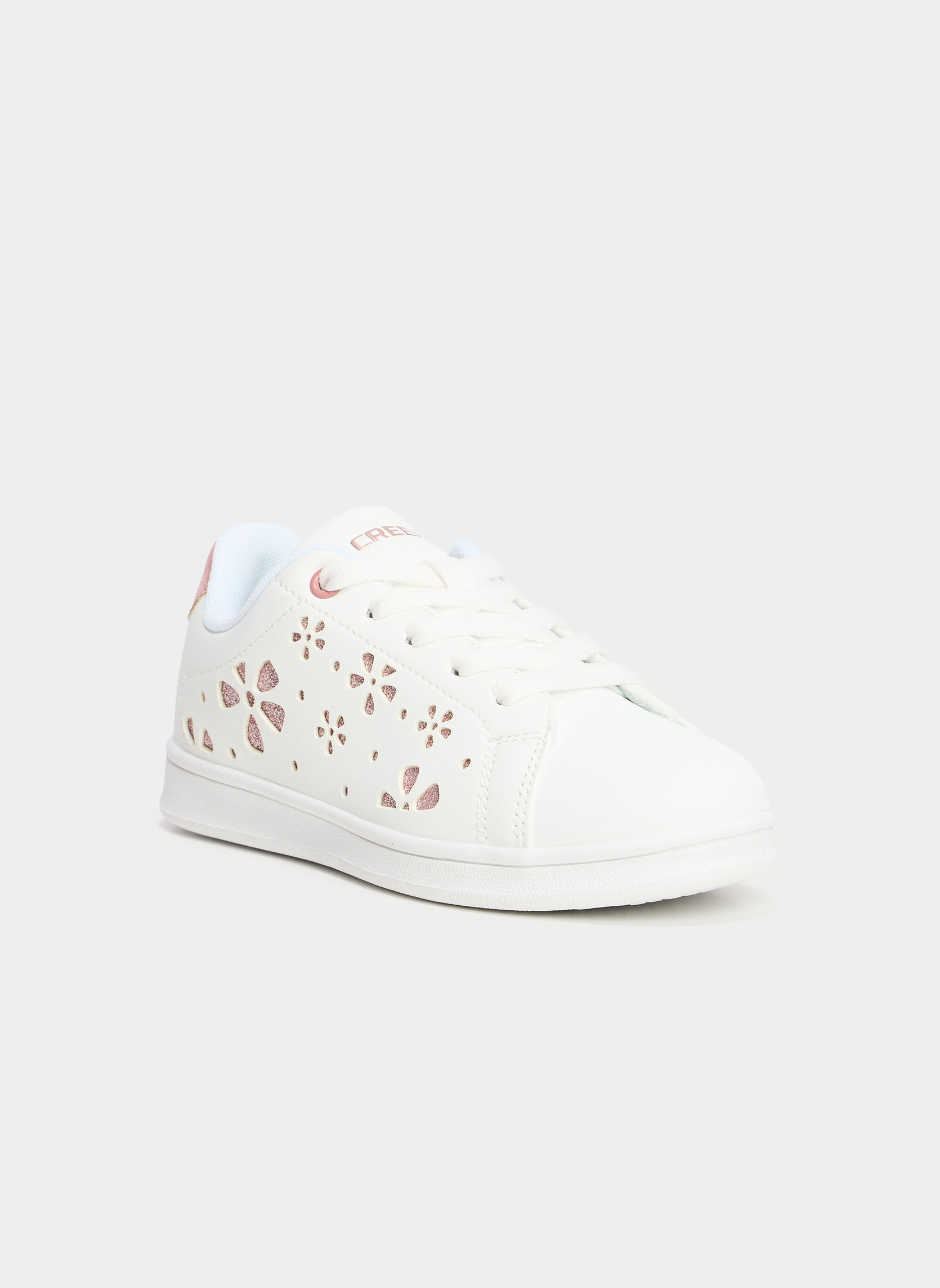 Baskets basses TAGLIA_S_PF_TE_251 fille blanc CREEKS Baskets basses TAGLIA_S_PF_TE_251 fille blanc Blanc