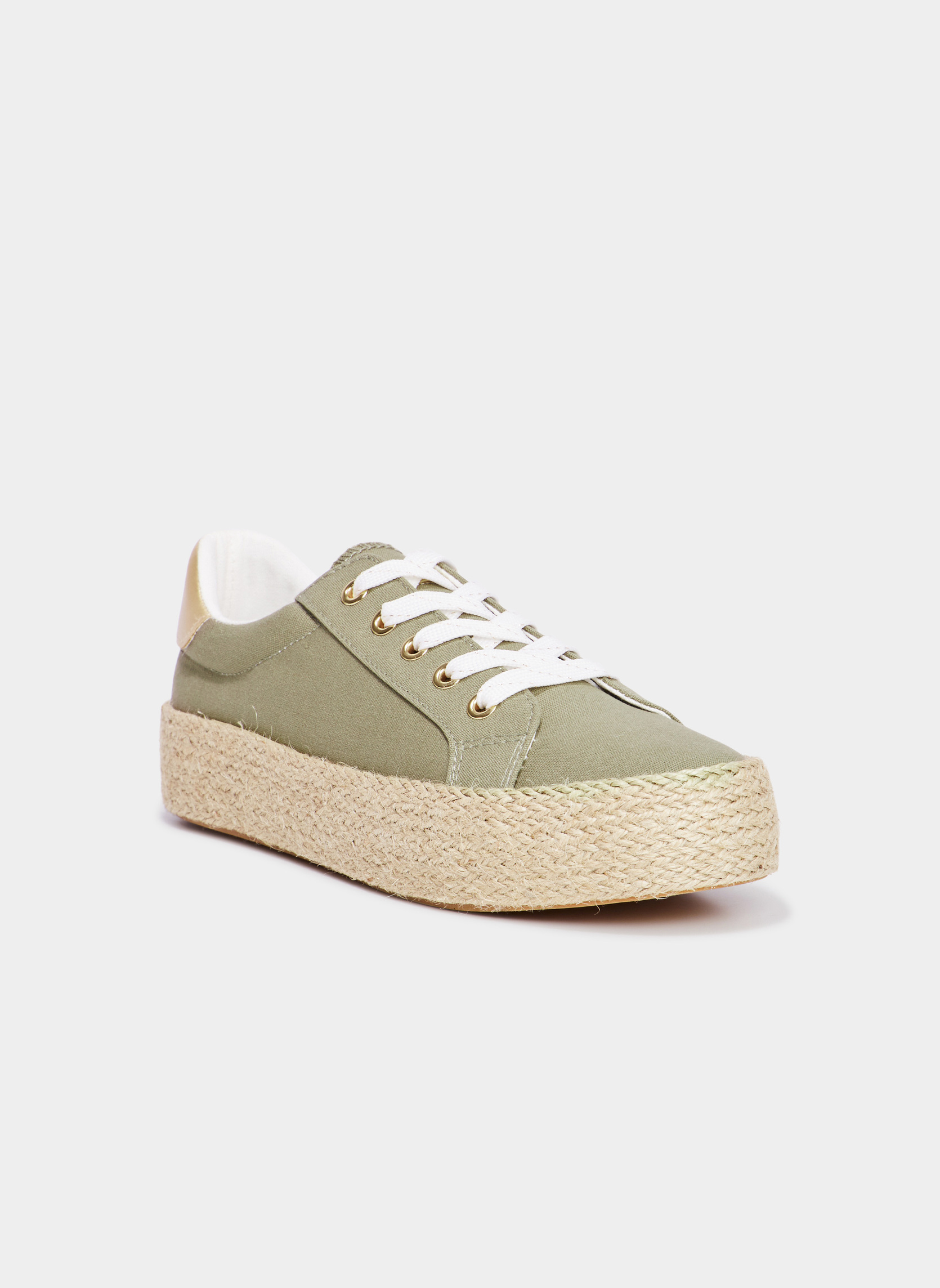 Baskets basses TOURCA_S_F_TB_2_251 femme vert CREEKS Baskets basses TOURCA_S_F_TB_2_251 femme vert Kaki