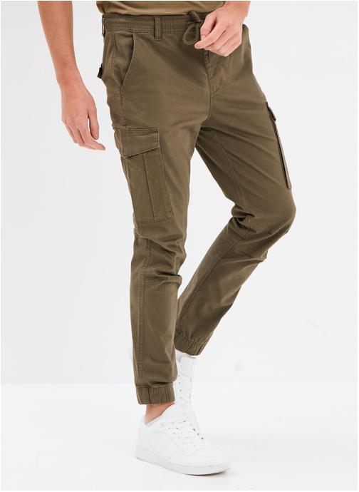 LIBERTO Pantalons droits Pantalon - LIB1_JOGCARGO homme vert